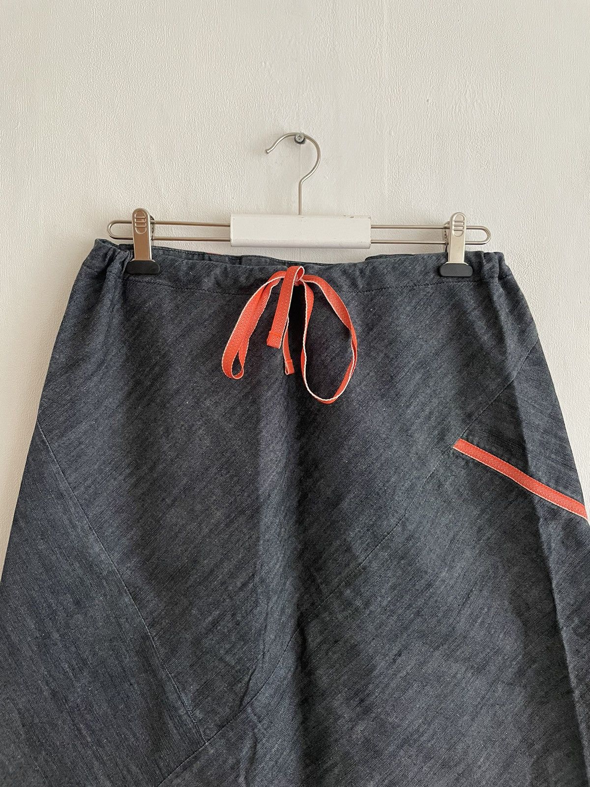 Diesel × Vintage Diesel Indigo Vintage Avant Garde Skirt Size 30" / US 8 / IT 44 - 13 Thumbnail