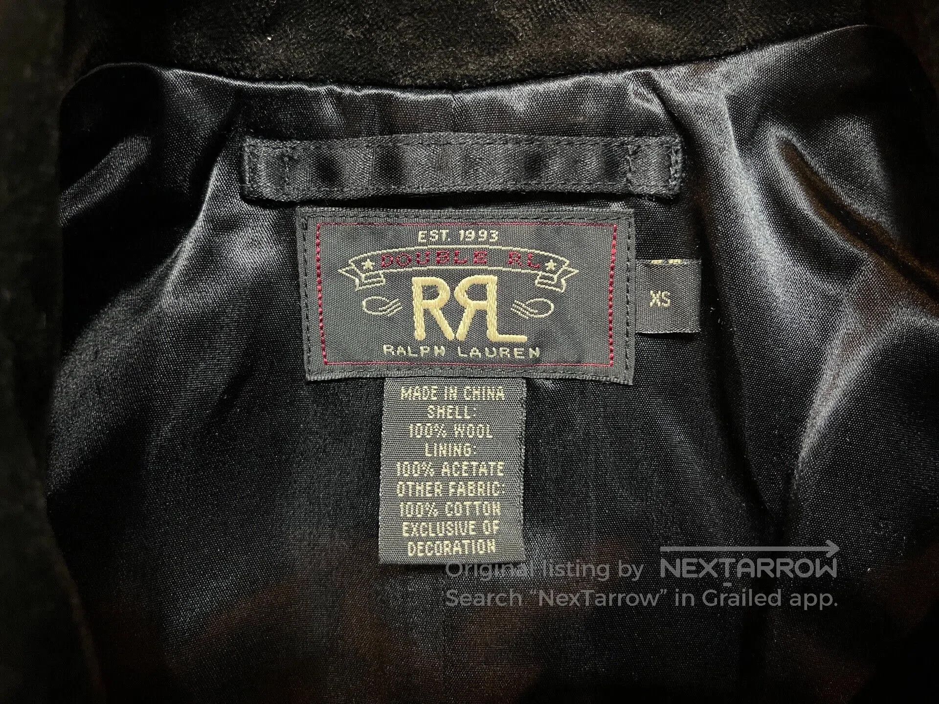 RRL Ralph Lauren western musician wool coat Ralph Lauren. Size US XS / EU 42 / 0 - 3 Thumbnail