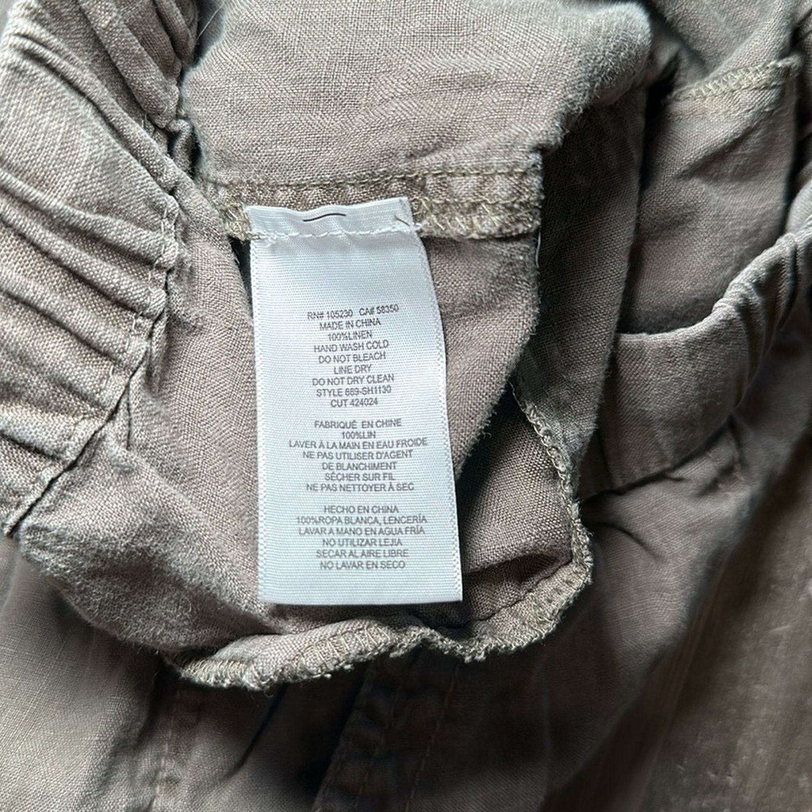 Joie Joie Ilya Linen Cargo Shorts - Medium Size 28" / US 6 / IT 42 - 6 Thumbnail