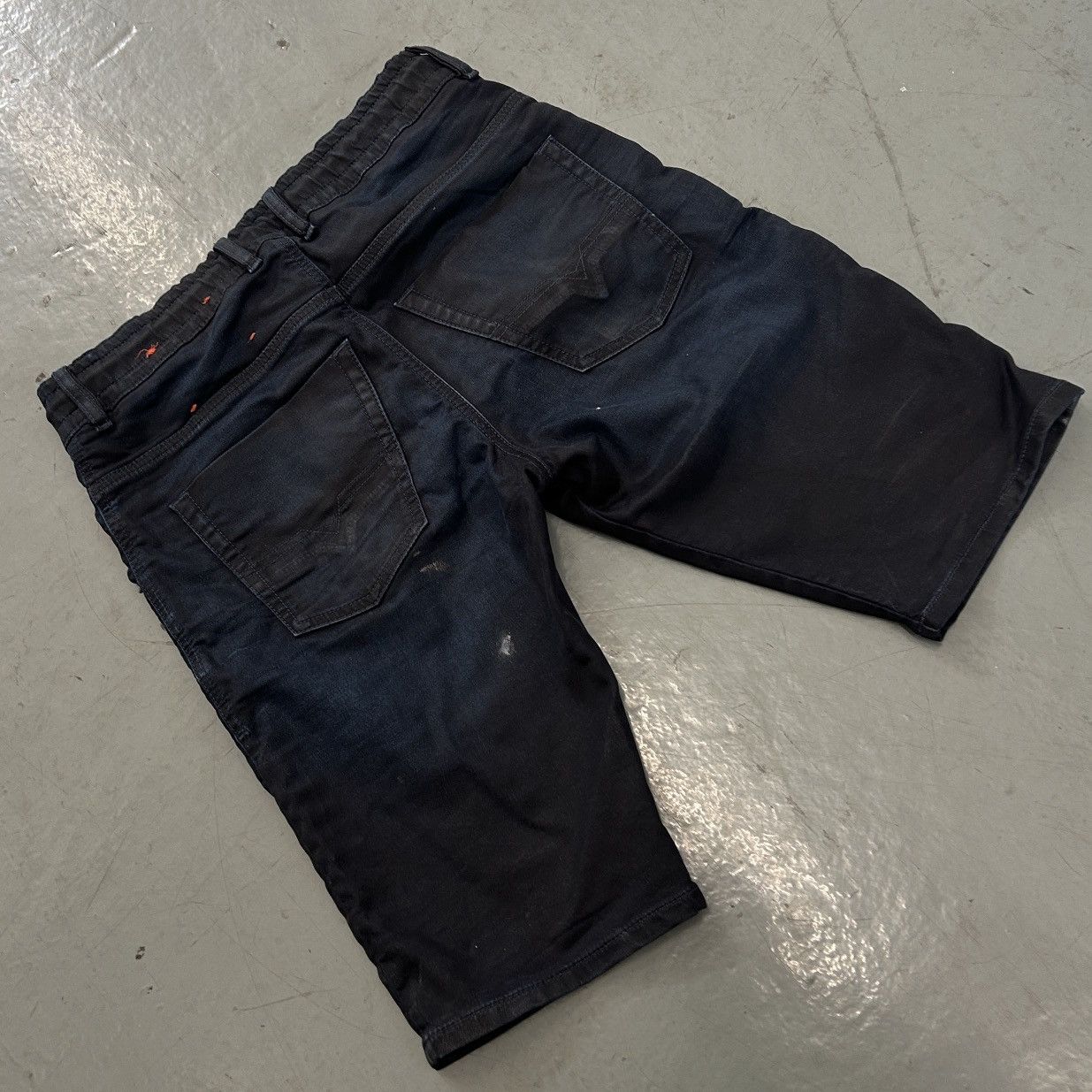 Diesel Diesel Drawstring Denim Shorts – Dark Wash / W28 Size US 28 / EU 44 - 8 Thumbnail