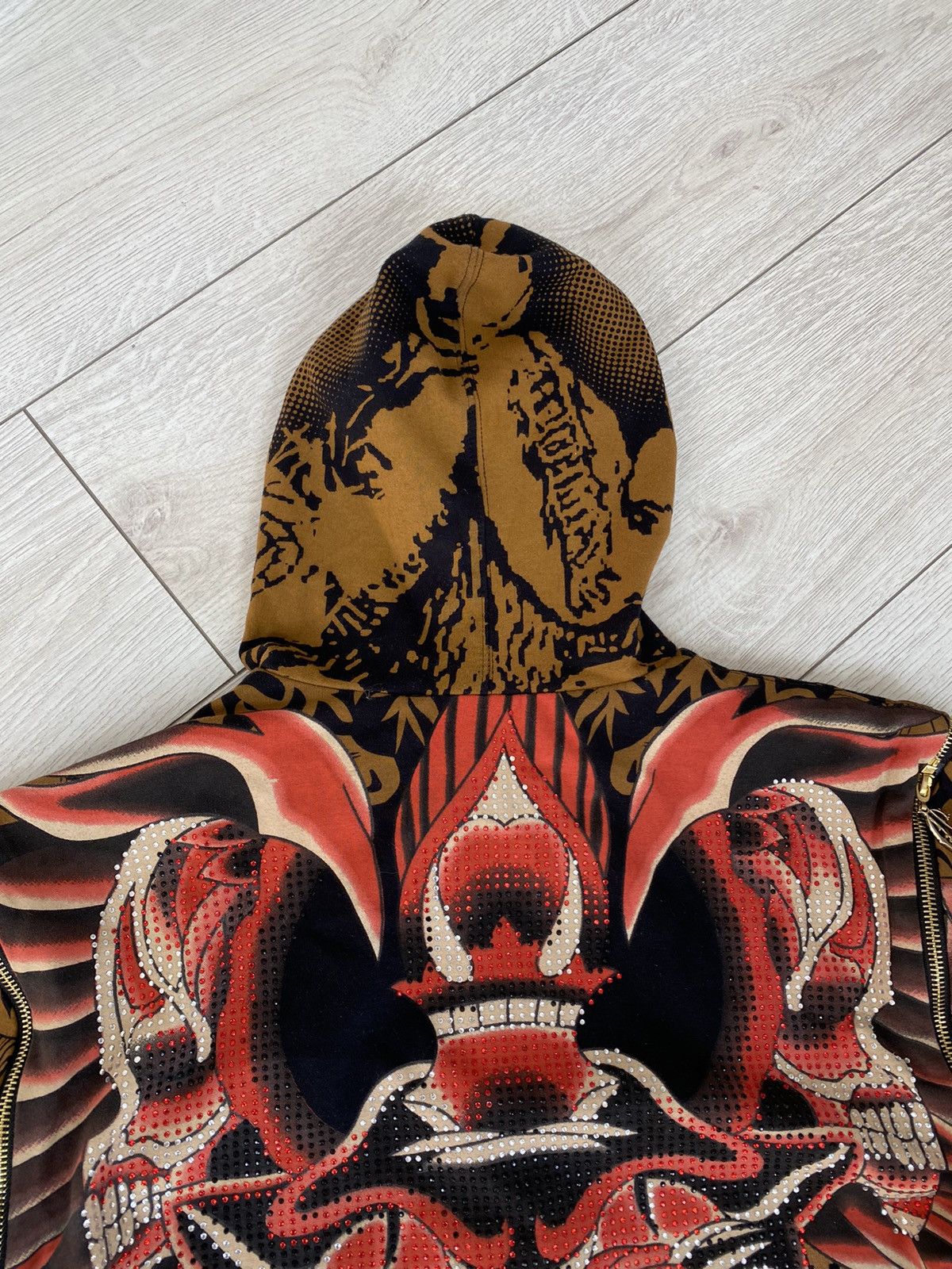 Christian Audigier × Japanese Brand Christian Audiger Y2k zip-hoodie size M Size US M / EU 48-50 / 2 - 20 Thumbnail
