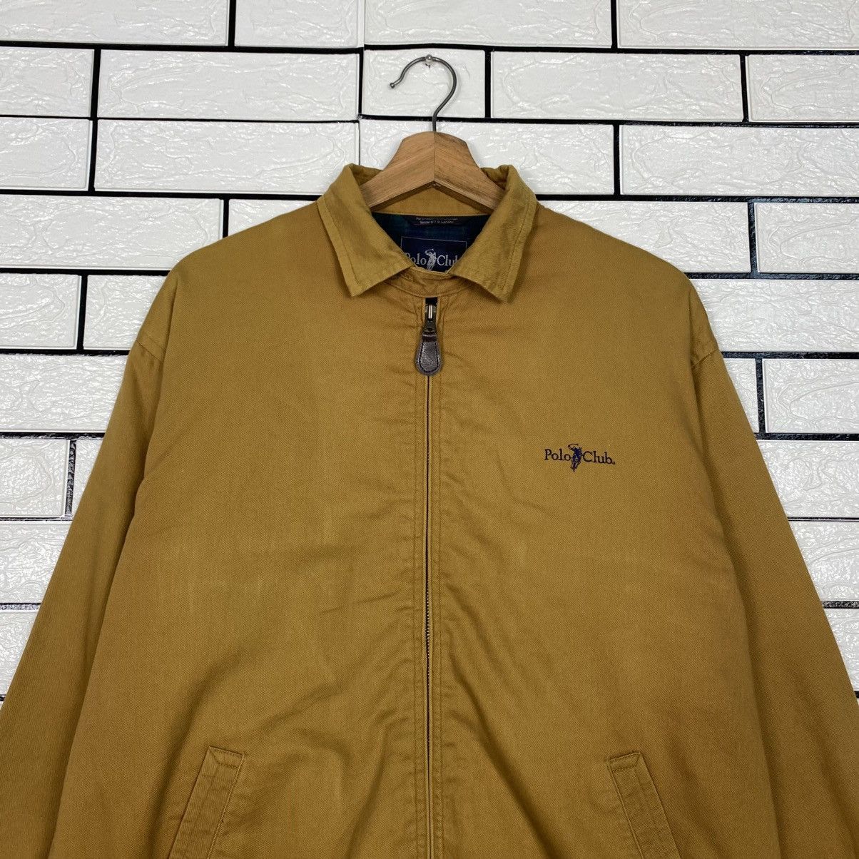 Vintage 📌Vintage Bomber Jacket Detroit Polo Club Blanket Tartan Size US L / EU 52-54 / 3 - 4 Thumbnail