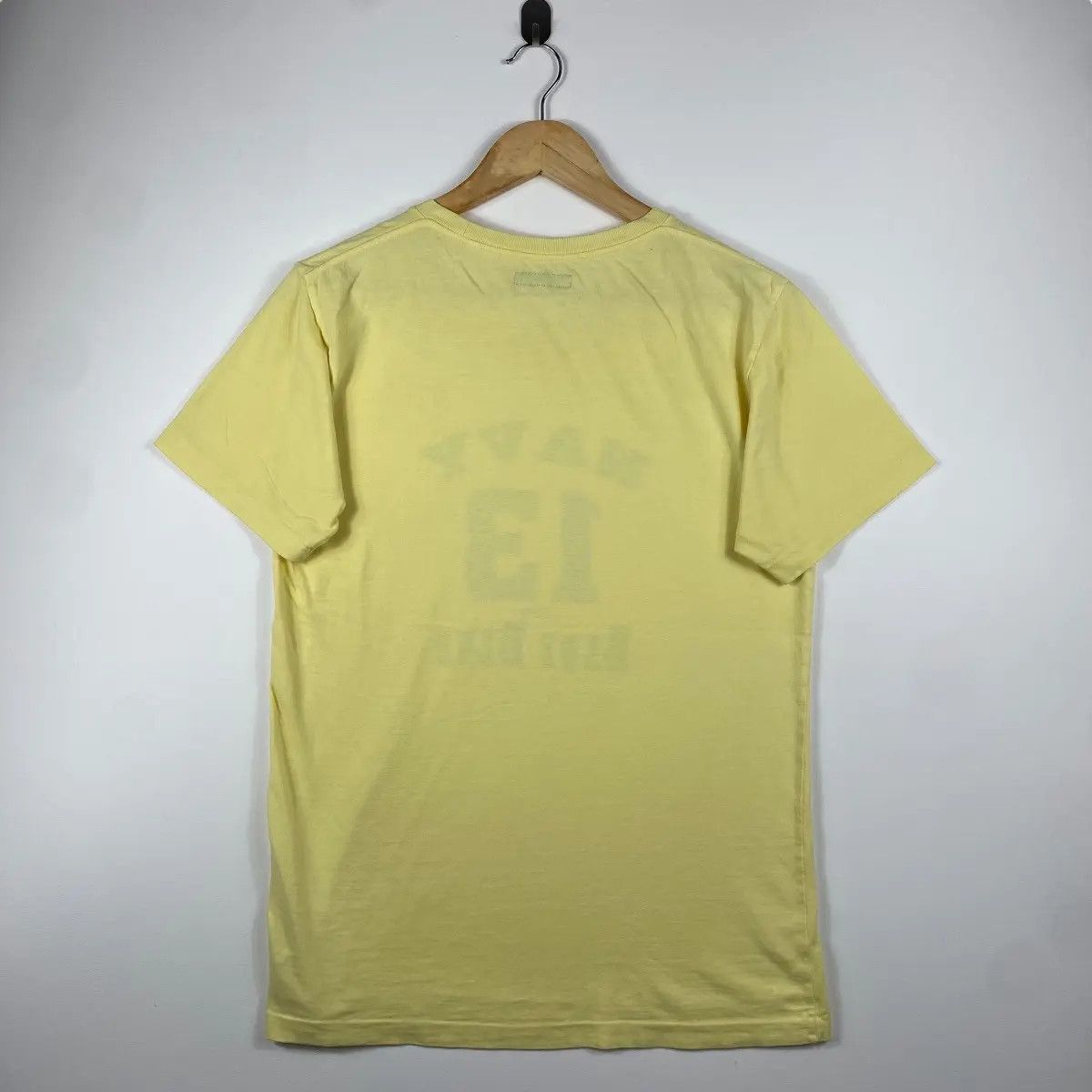 Blue Blue Japan Japanese Brand BLUE BLUE Navy 13 Graphic Tee Shirt Size 2 Size M / US 6-8 / IT 42-44 - 4 Thumbnail