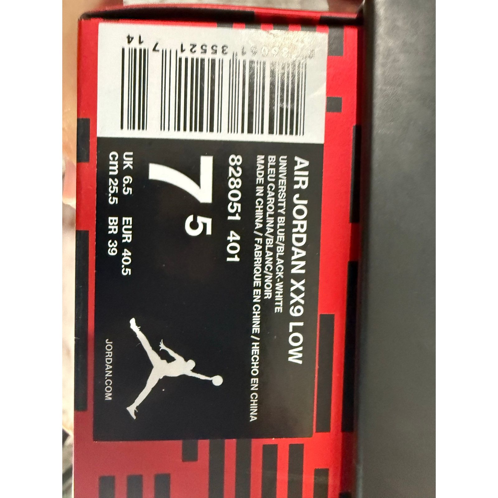 Jordan Brand Jordan 29 XX9 Low UNC Size 7.5 New Rare grail 828051-401 Size US 7.5 / EU 40-41 - 9 Thumbnail