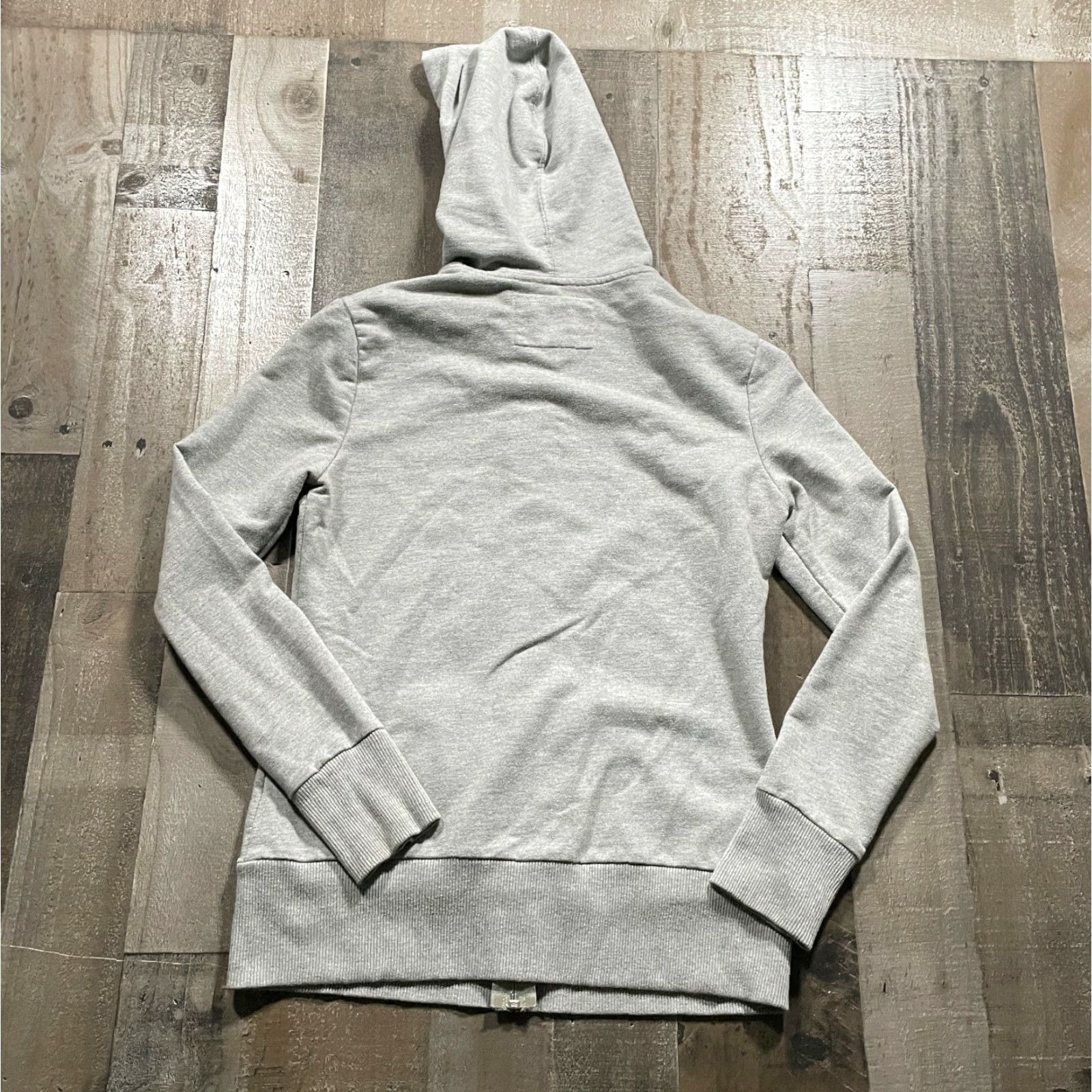 Banana Republic Banana Republic Hoodie Women S Small Gray Full Zip Logo Crest Long Sleeve Active Size S / US 4 / IT 40 - 2 Thumbnail