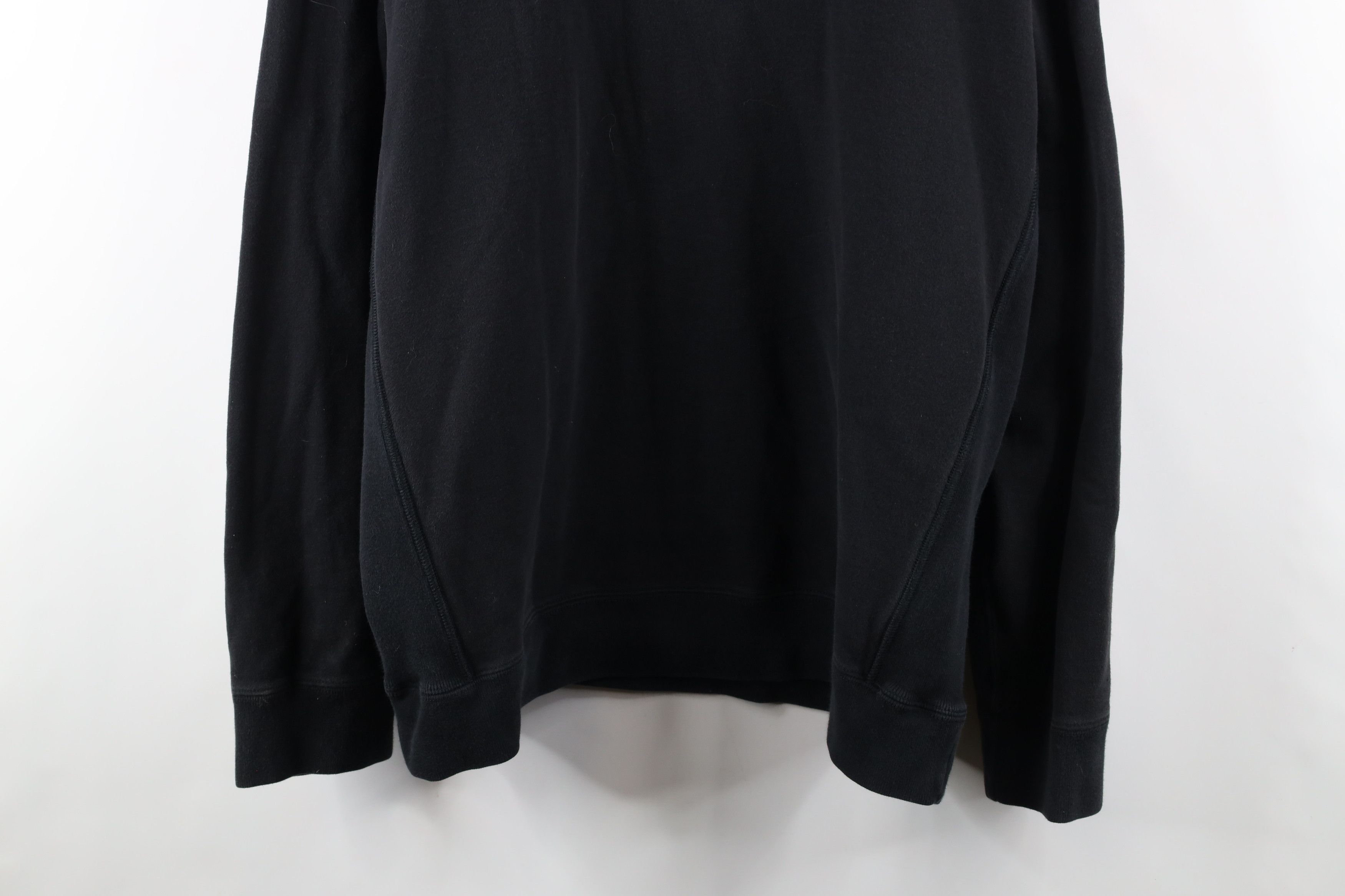 Ralph Lauren Vintage 90s Ralph Lauren Blank Crewneck Sweatshirt Black Size US XL / EU 56 / 4 - 3 Thumbnail