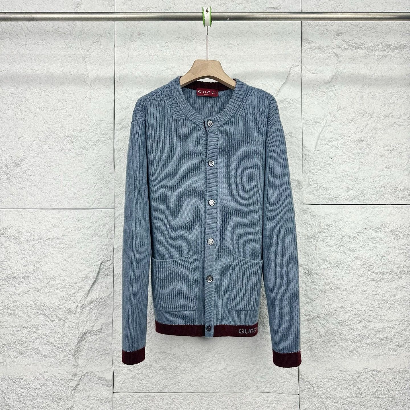 Gucci Gucci Ribbed Wool Cardigan Size XS Size US XS / EU 42 / 0 - 1 Thumbnail