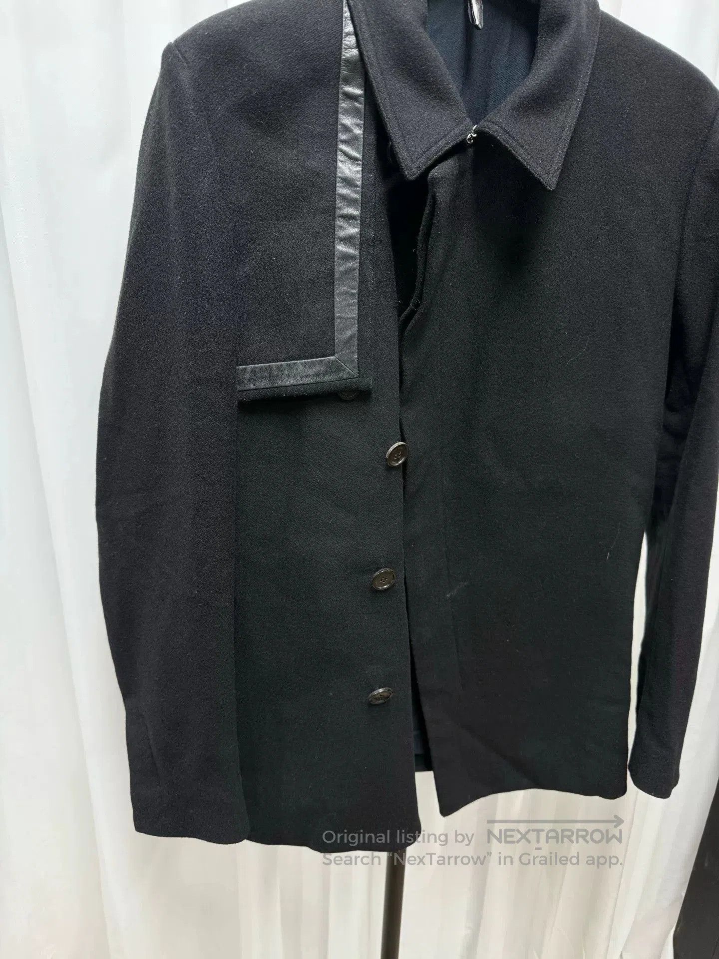 Dior Dior Homme Panel Coat with Missing Button. Size US L / EU 52-54 / 3 - 4 Thumbnail