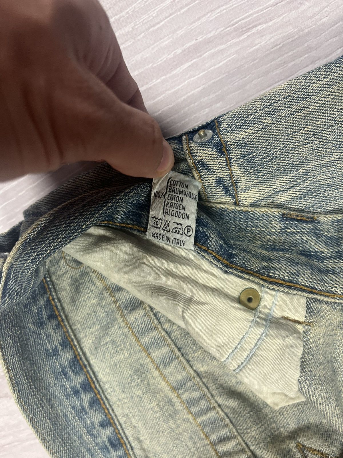 Diesel × Vintage Vintage Y2K Diesel Faded Pants Jeans Size US 33 - 14 Thumbnail