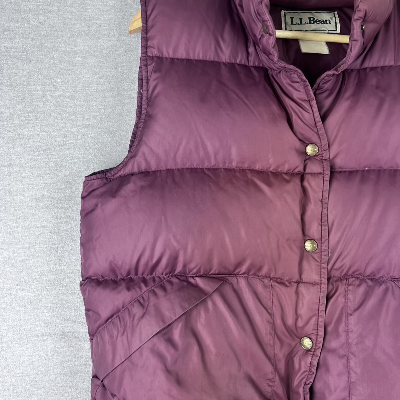 Vintage Vintage L.L. Bean Women’s Puffer Vest Goose Down Snap L Size L / US 10 / IT 46 - 1 Thumbnail