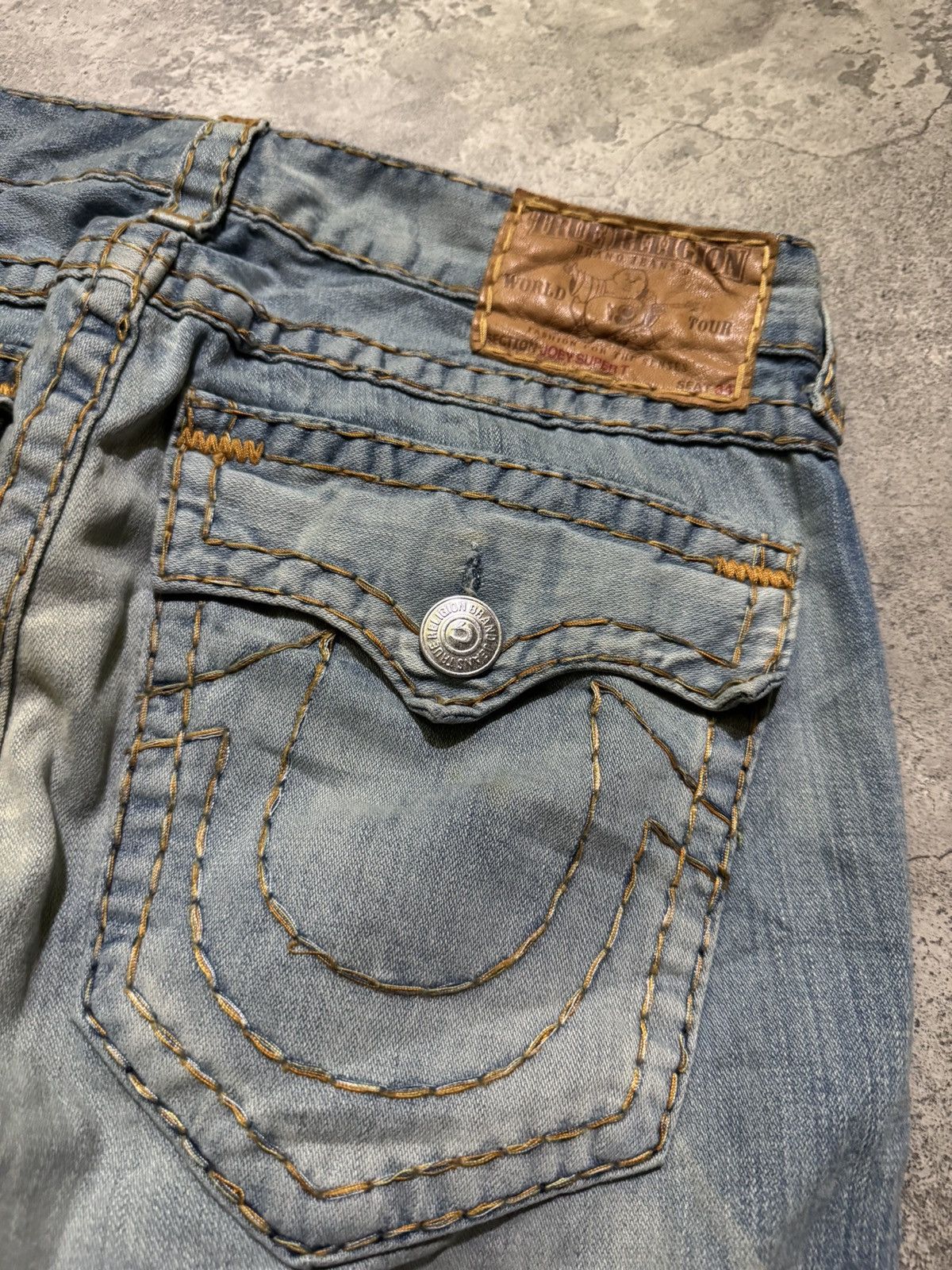 True Religion Y2k True Relegion Baggy jeans Size US 35 - 7 Thumbnail