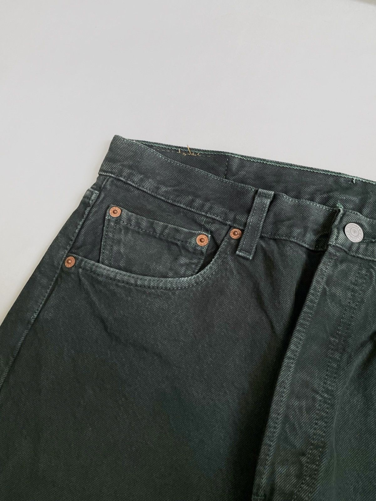 Levi's Vintage Clothing Vintage Levi’s 501 Dark green denim pants Made in USA Size US 34 / EU 50 - 5 Thumbnail