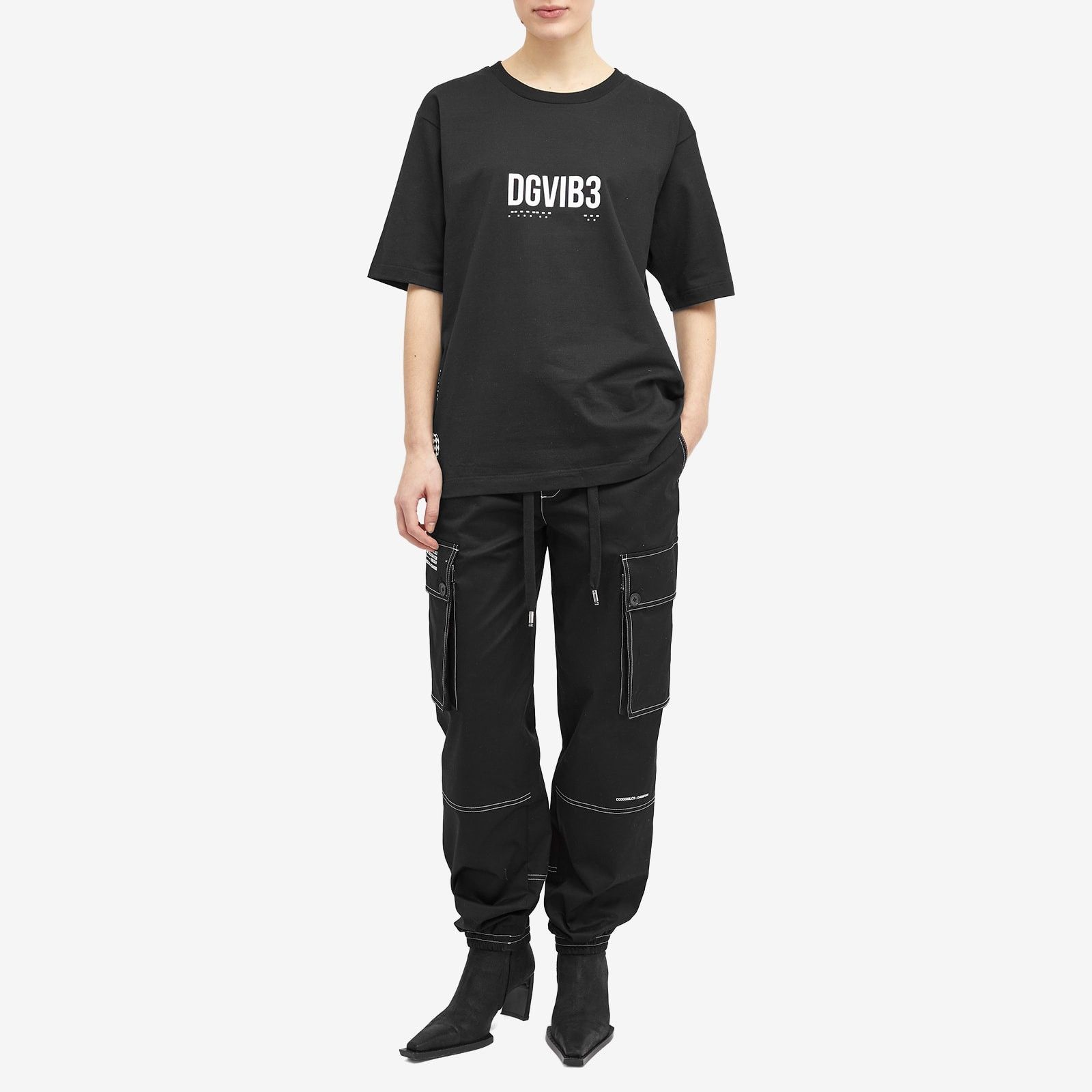 Dolce & Gabbana o1y0925 Cargo Jogger in Black Size 26" / US 2 / IT 38 - 5 Thumbnail