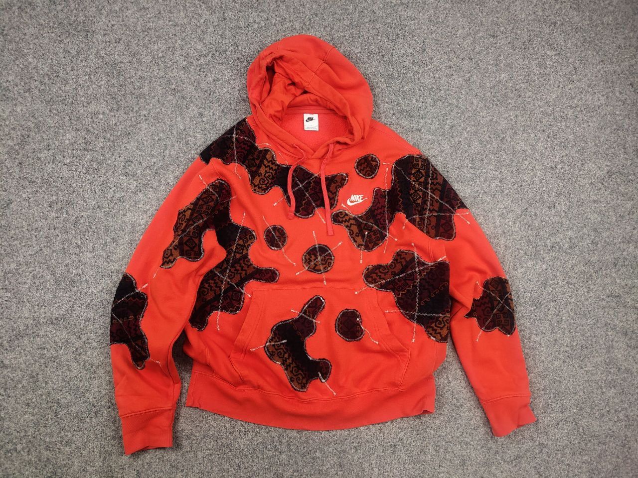 Nike Nike Exclusive custom poison Vintage Style Orange Hoodie Y2K Size US L / EU 52-54 / 3 - 7 Thumbnail