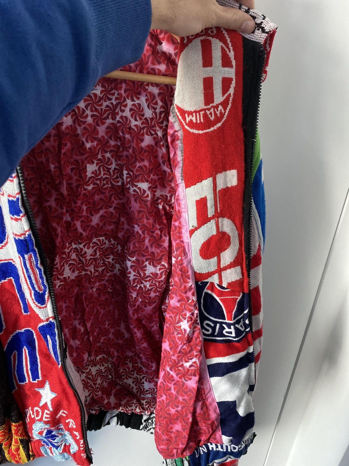 Vintage Custom Football Scarf jacket Size US M / EU 48-50 / 2 - 4 Thumbnail
