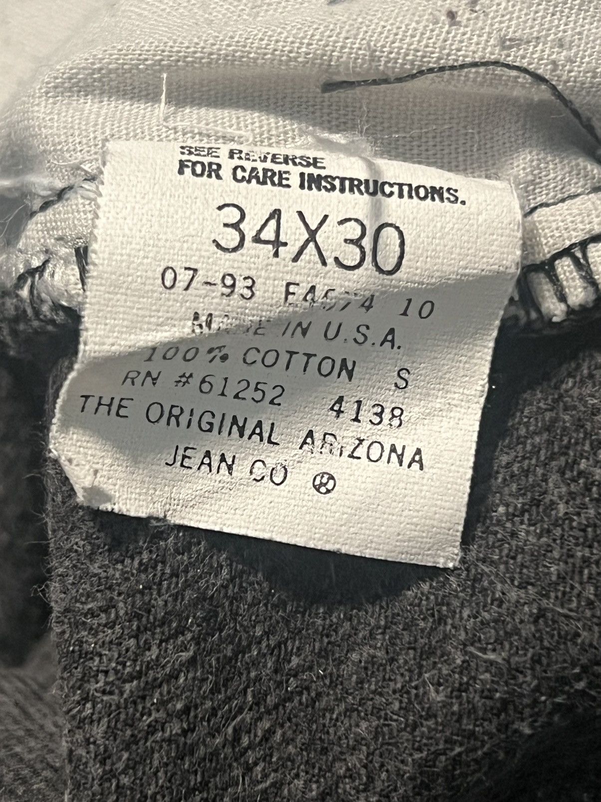 Arizona Jean Co. Arizona Straight Leg Jeans Size US 34 / EU 50 - 5 Thumbnail