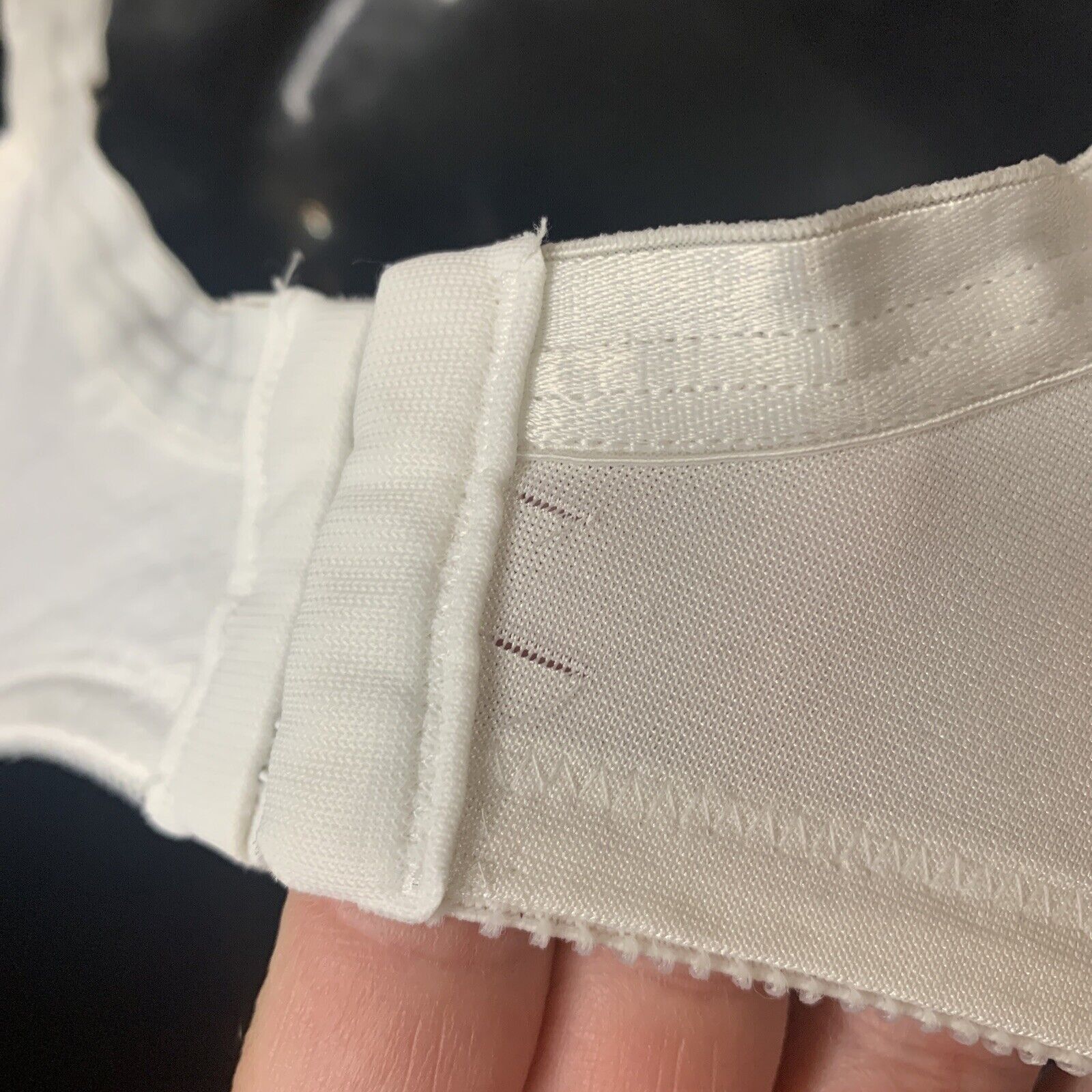 Other Vintage Playtex Underwires Bra 4788 Nylon Lace White 38C USA Size ONE SIZE - 5 Thumbnail