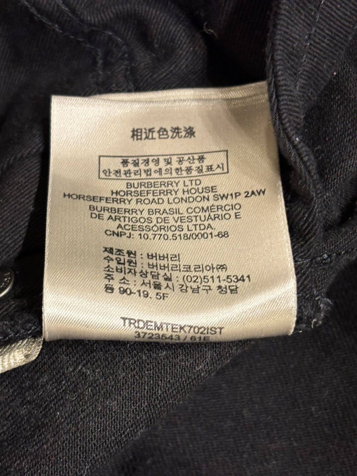 Burberry Burberry Denim Jeans Size US 38 / EU 54 - 10 Thumbnail