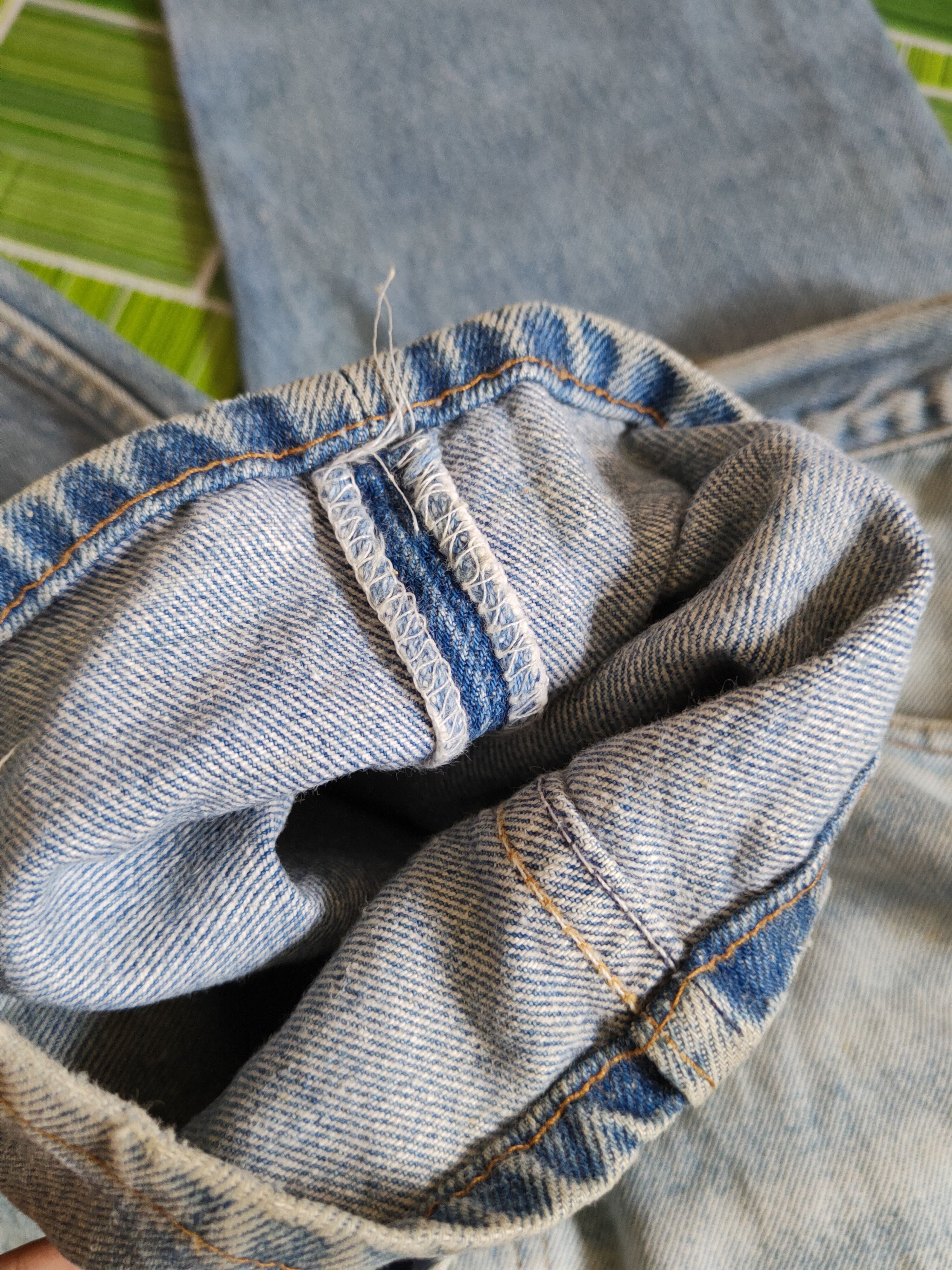 Levi's DL 501 Levi's vintage Faded ripped distressed Denim #S1510 Size US 34 / EU 50 - 17 Thumbnail