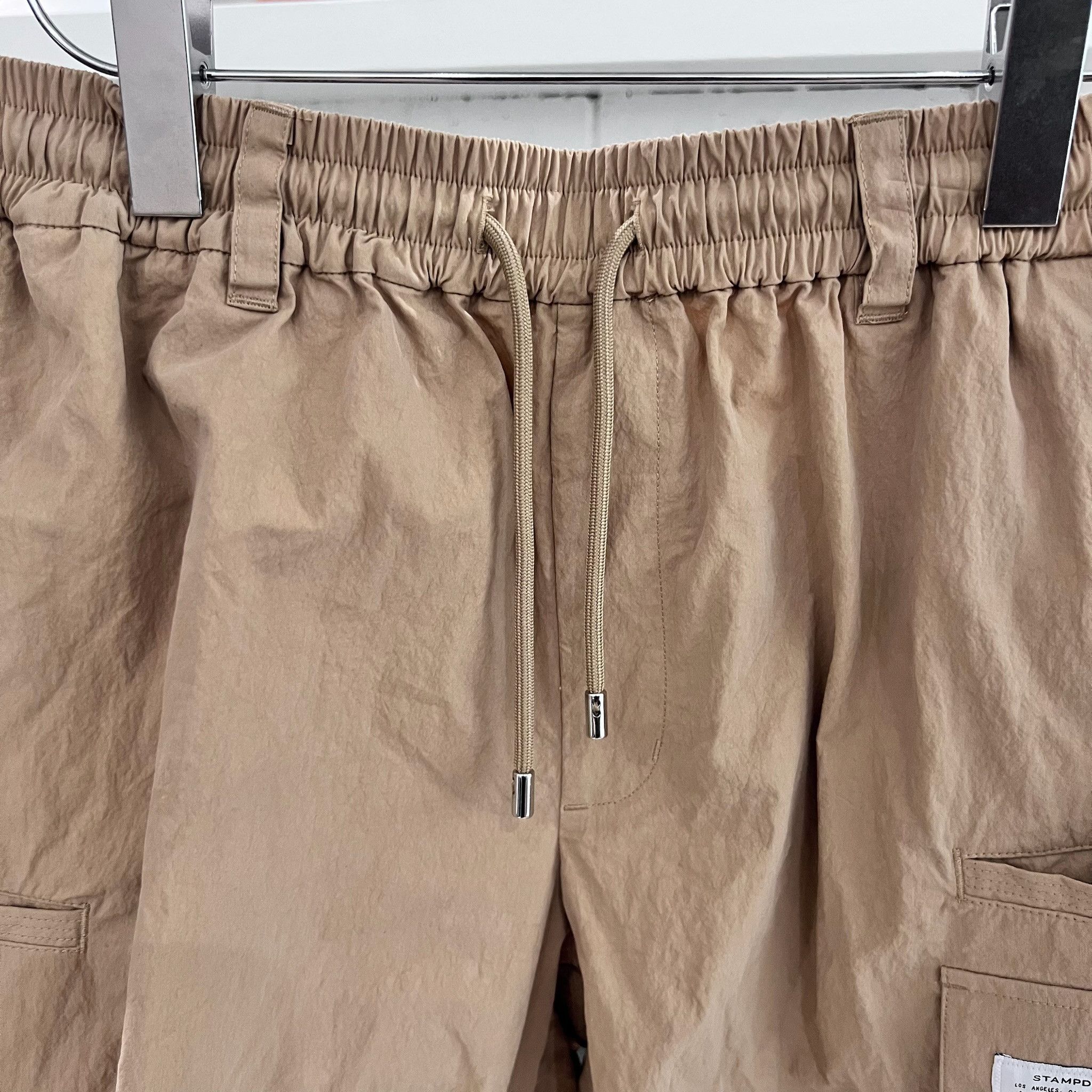 Stampd STAMPD Polyester/Nylon Utility Drawstring Cargo Short Pants Size US 32 / EU 48 - 3 Thumbnail