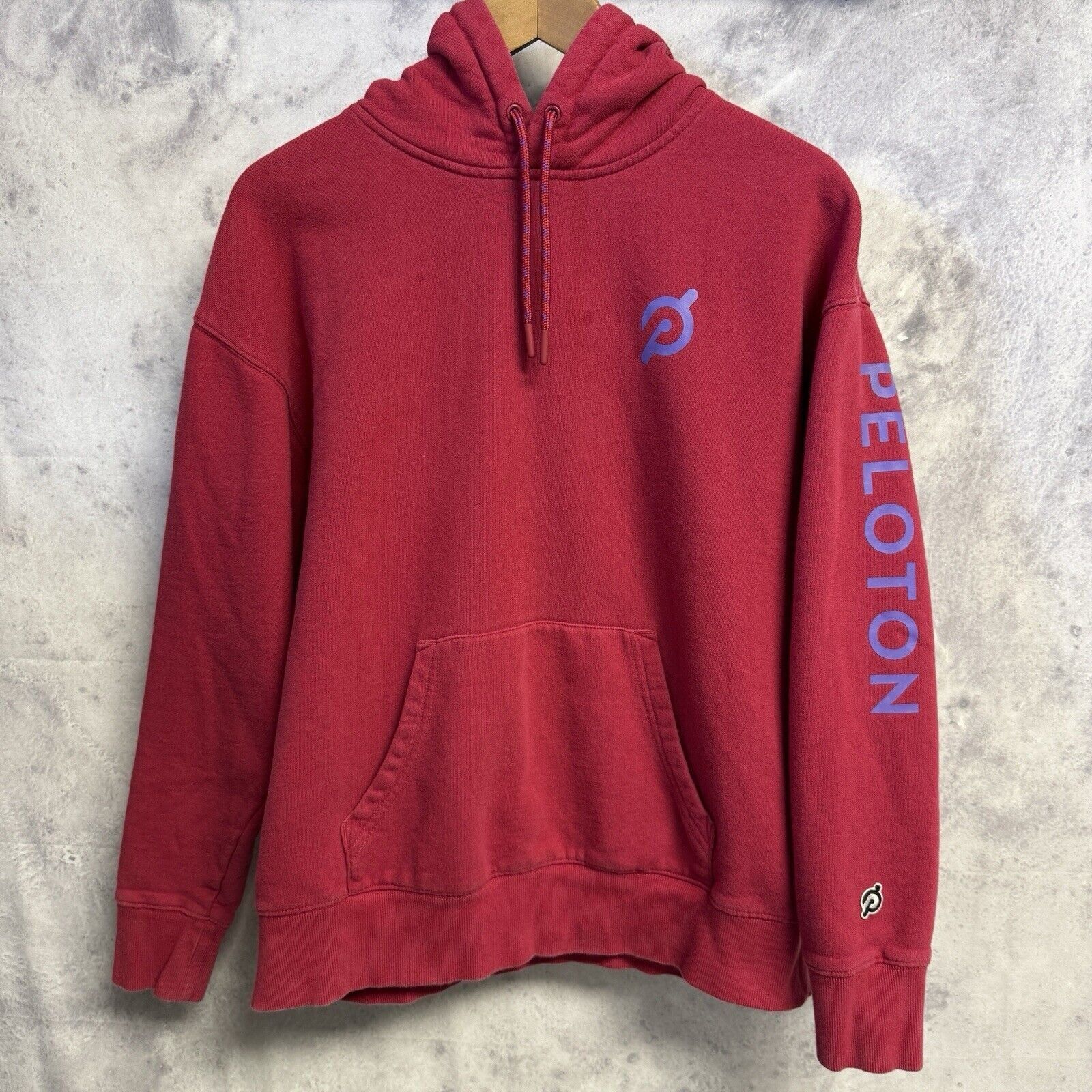 Peloton Peloton Hoodie Adult Small Workout Gym Cycle Pinkish Red Size US S / EU 44-46 / 1 - 1 Thumbnail