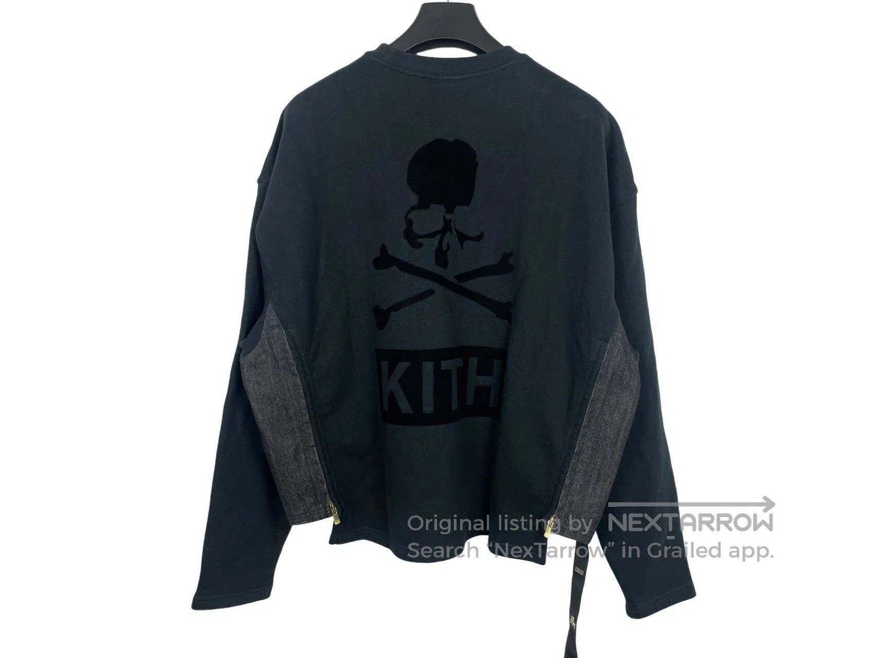 Kith KITH Black Hooded Fleece Skull Ribbon Sweatshirt Size US S / EU 44-46 / 1 - 2 Thumbnail
