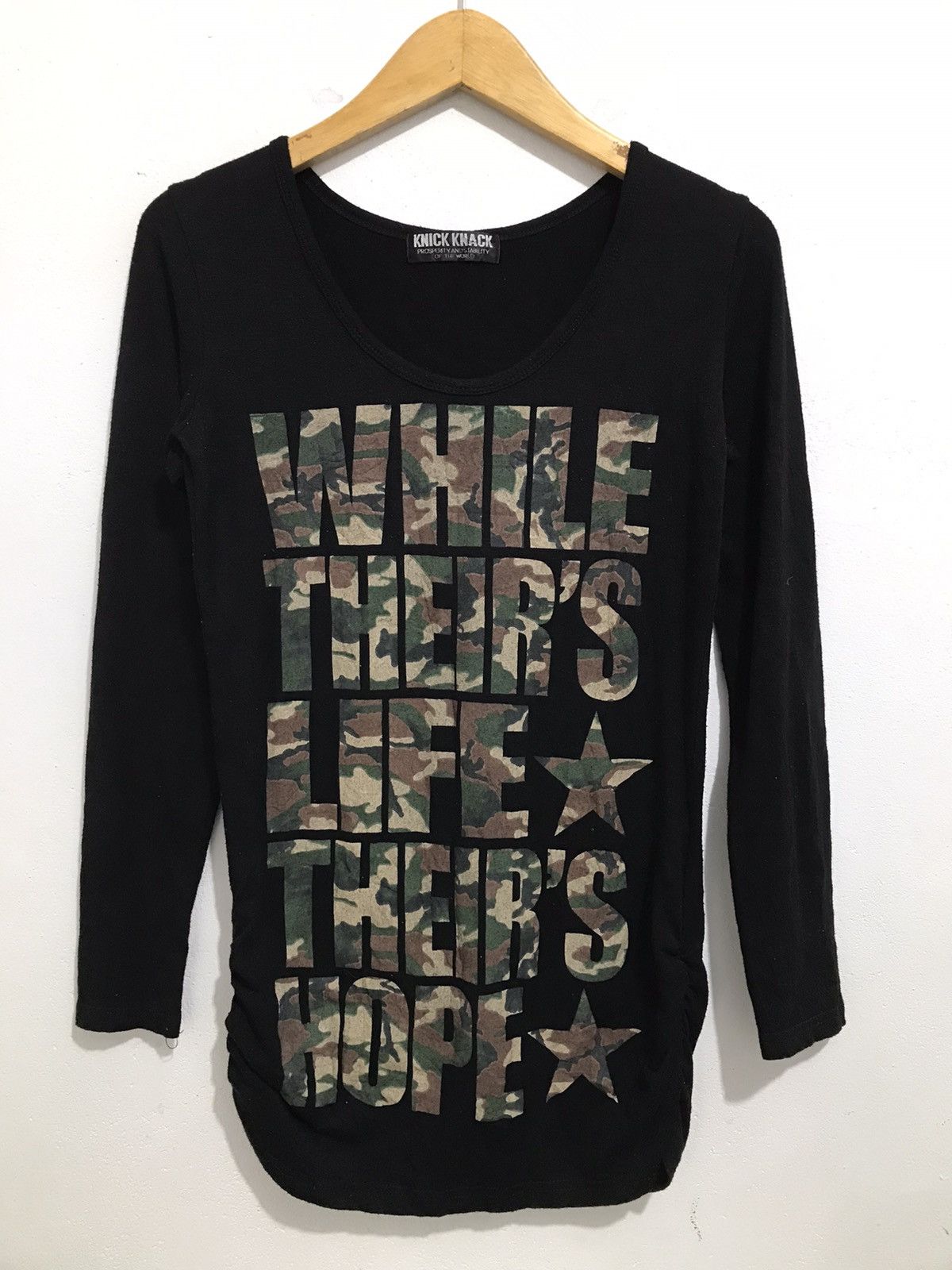 GOA Archive Poem While Theirs Life Theirs Hope longsleeve Size M / US 6-8 / IT 42-44 - 7 Thumbnail