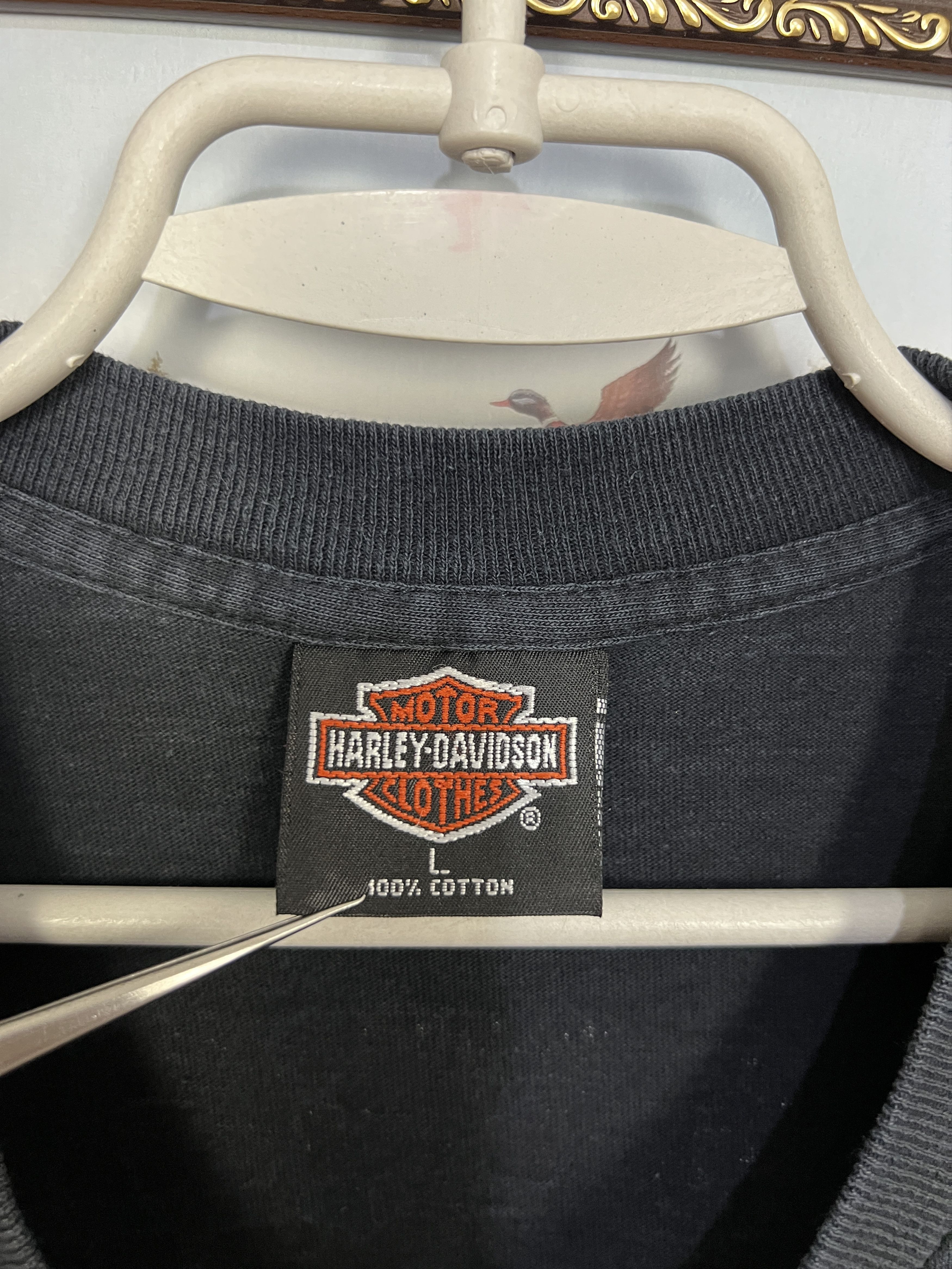 Harley Davidson Harley Davidson Bigger Than Life Bike Tee Shirt Jersey Size US L / EU 52-54 / 3 - 6 Thumbnail
