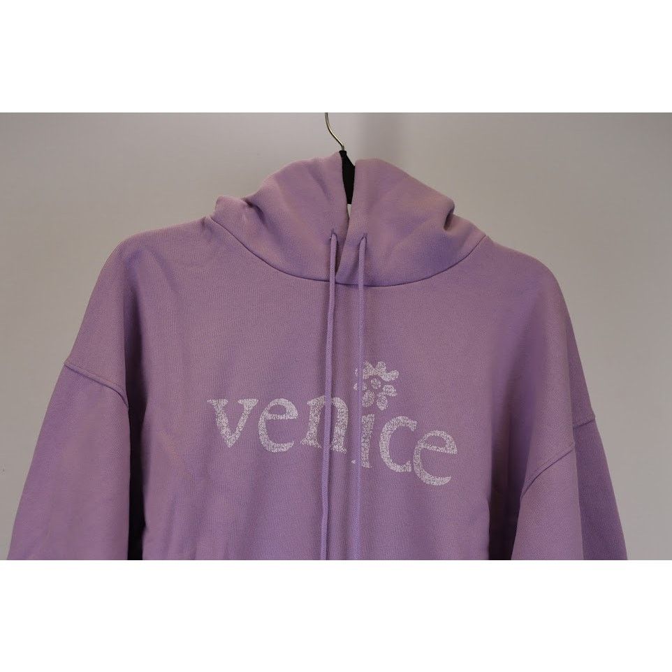 ERL o1rshd1 Venice Knit Hoodie in Lilac Size US L / EU 52-54 / 3 - 4 Thumbnail