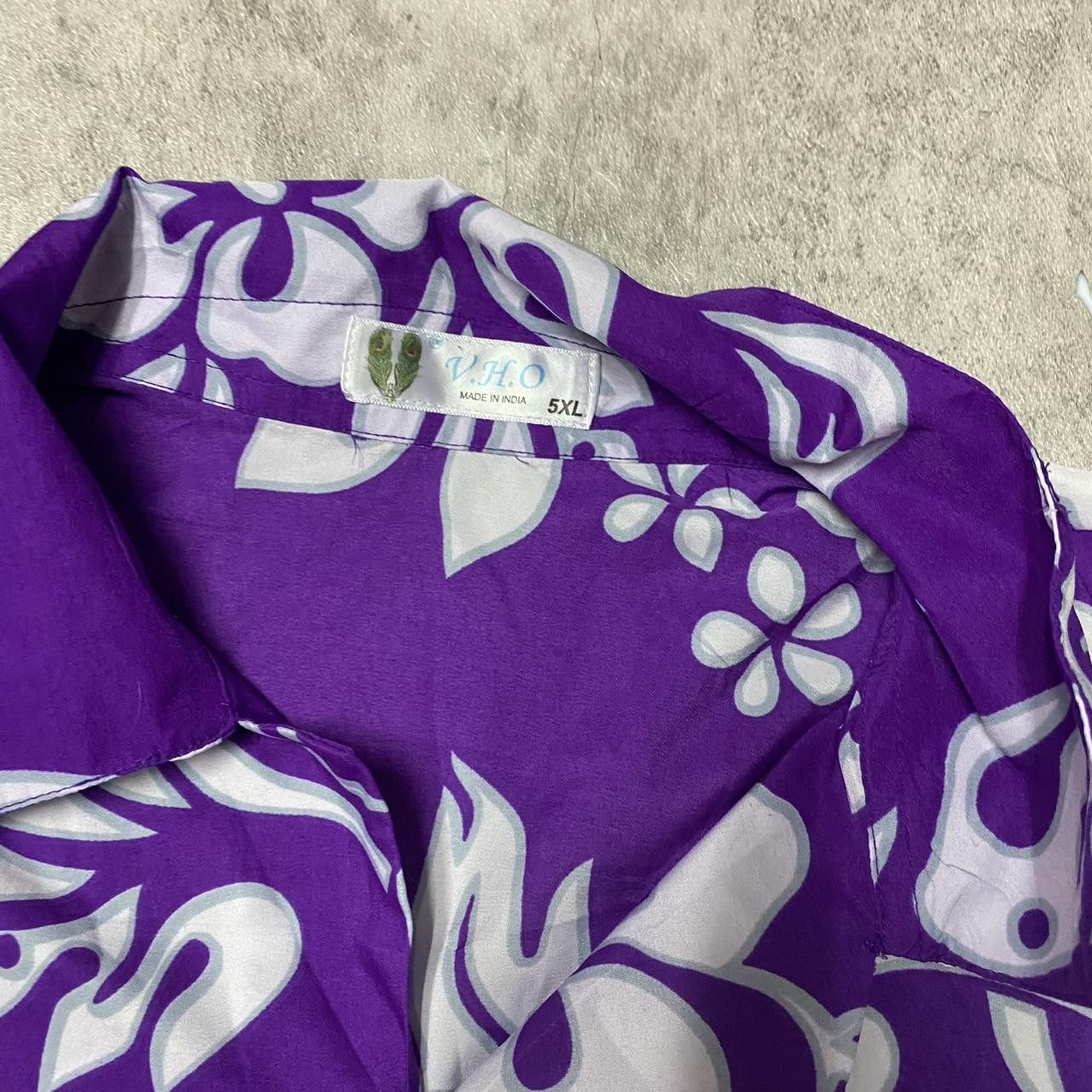 Other Purple and white Hawaiian shirt #HawaiianShirt Size US XXL / EU 58 / 5 - 3 Thumbnail