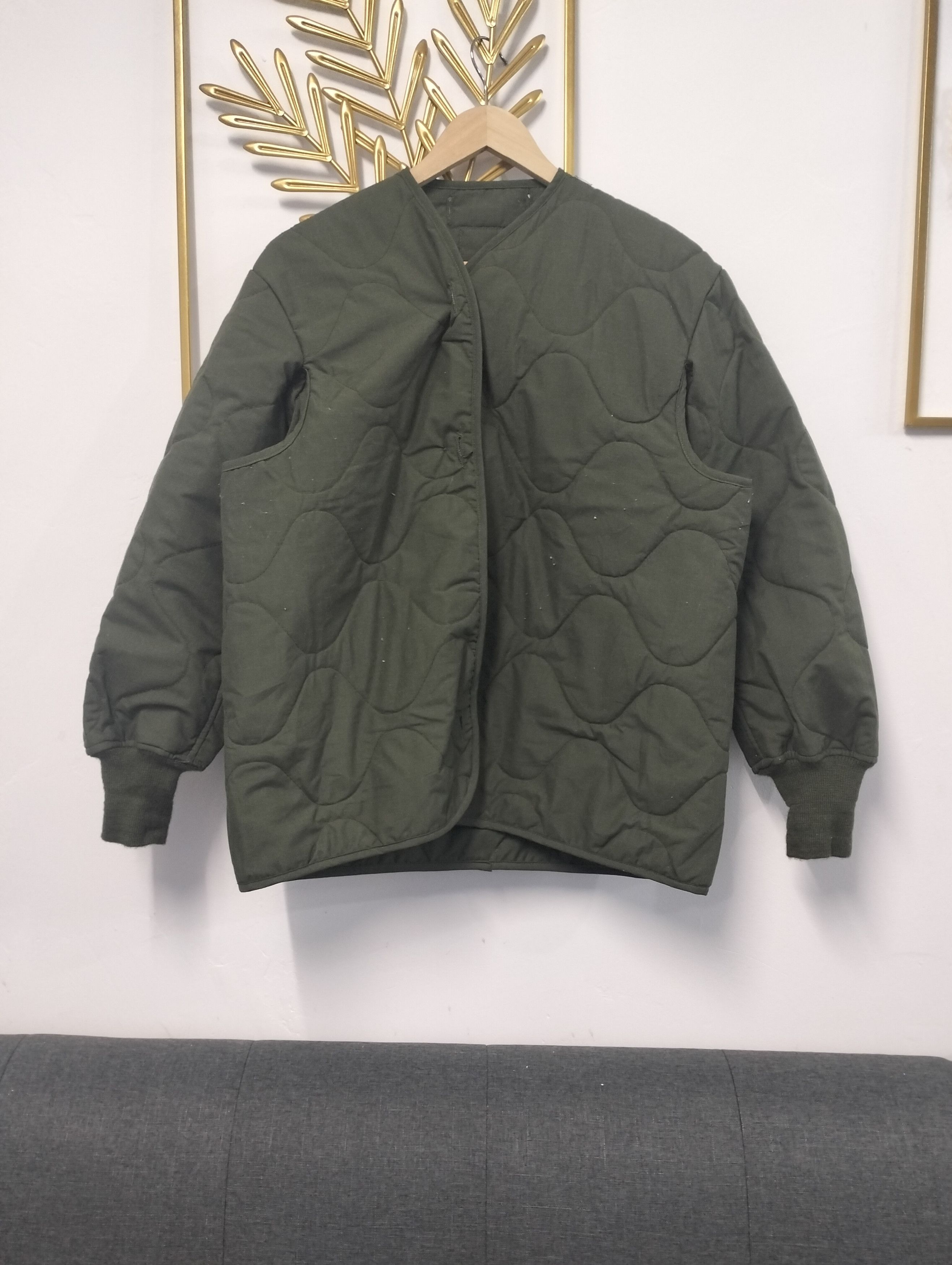 Japanese Brand × Vintage Vintage Japanese Army Sherpa sweater Size US M / EU 48-50 / 2 - 2 Thumbnail