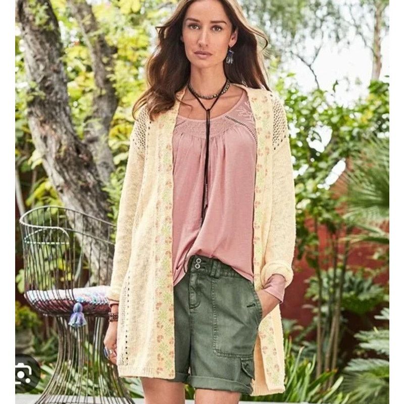 Sundry Sundance Wool Sweater Cardigan Cottagecore Boho Romantic S Size S / US 4 / IT 40 - 9 Thumbnail