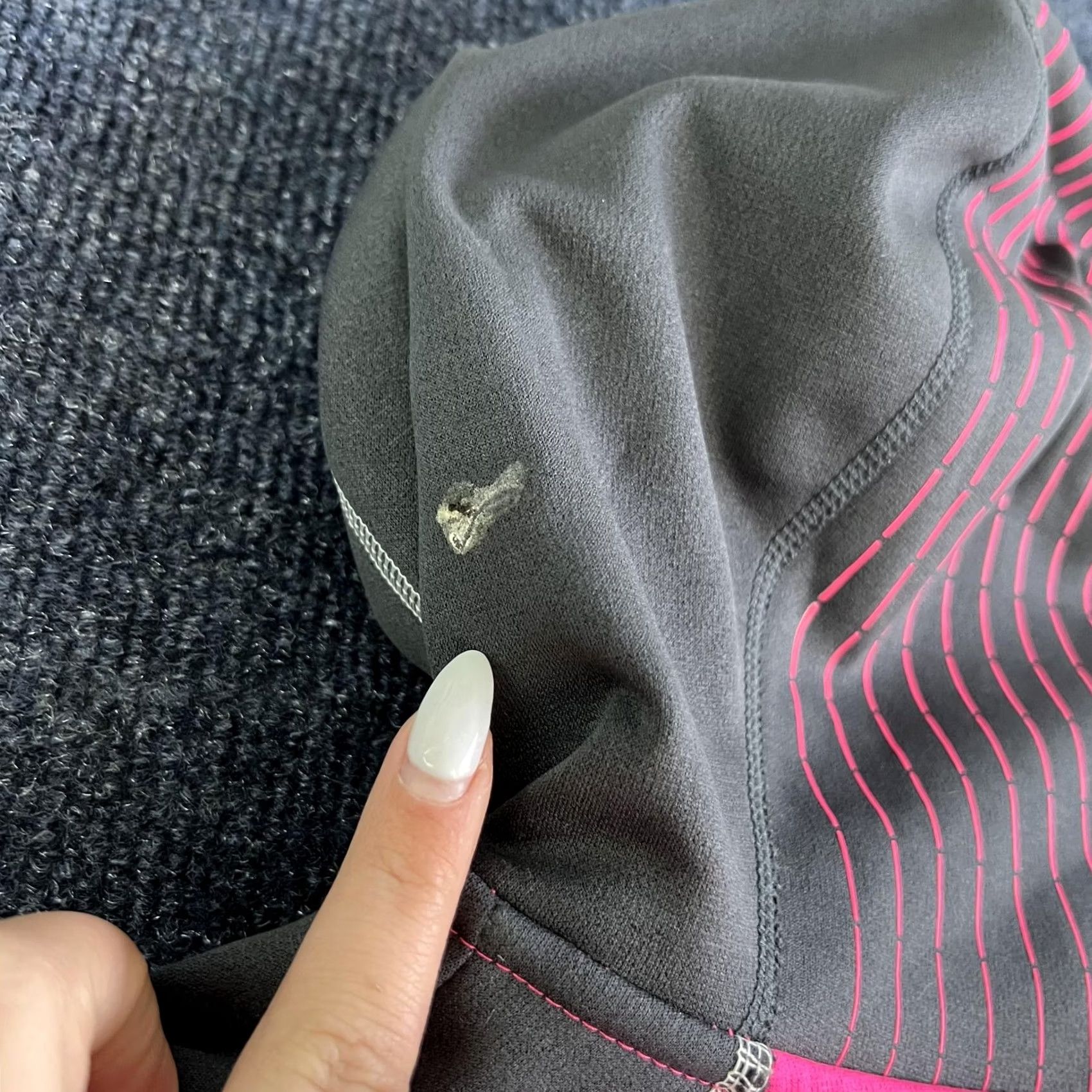 Nike Nike Therma-Fit Hoodie Womens M Pink Gray Full Zip Just Do It Size M / US 6-8 / IT 42-44 - 6 Thumbnail