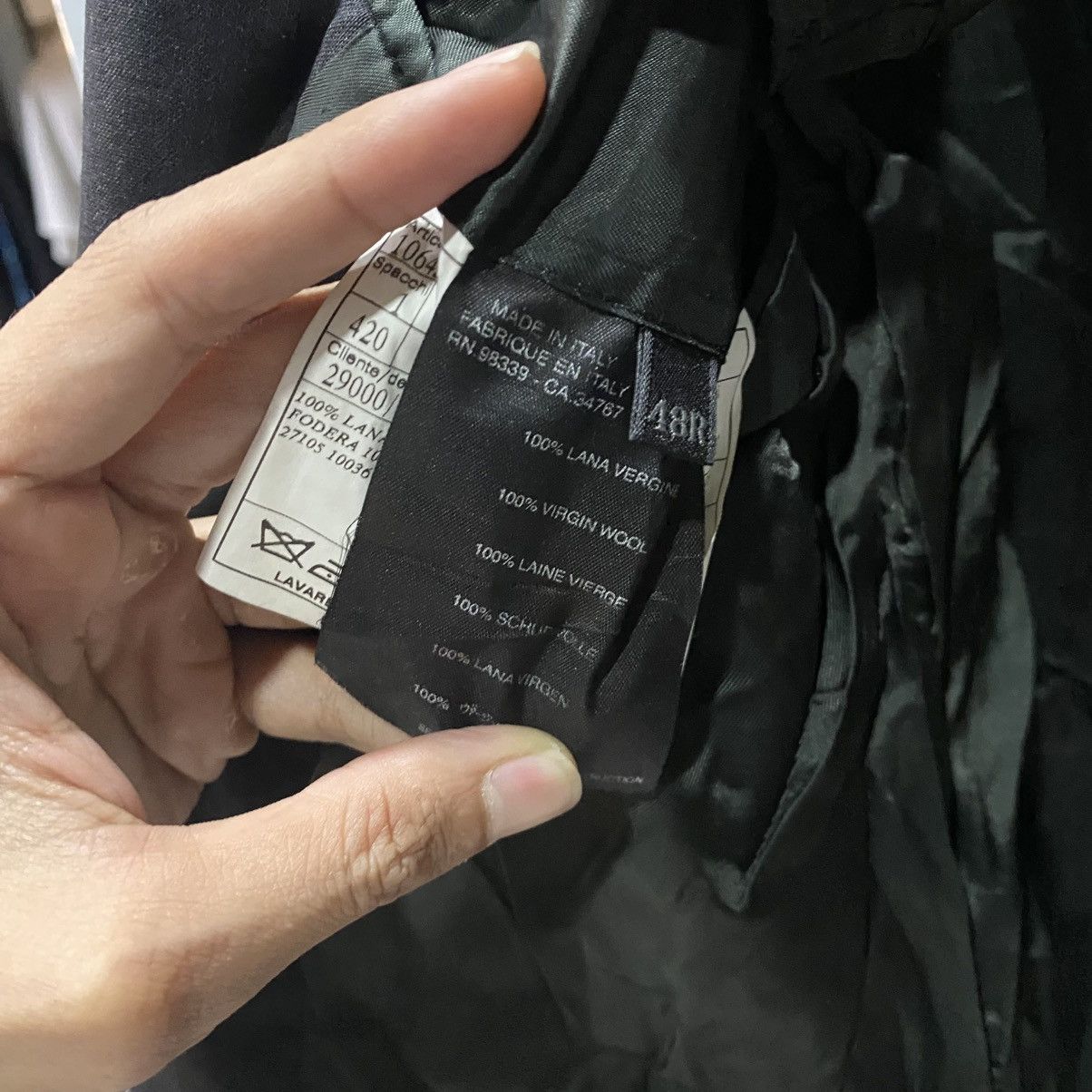Prada Prada plain black blazer like new Size 48R - 14 Thumbnail