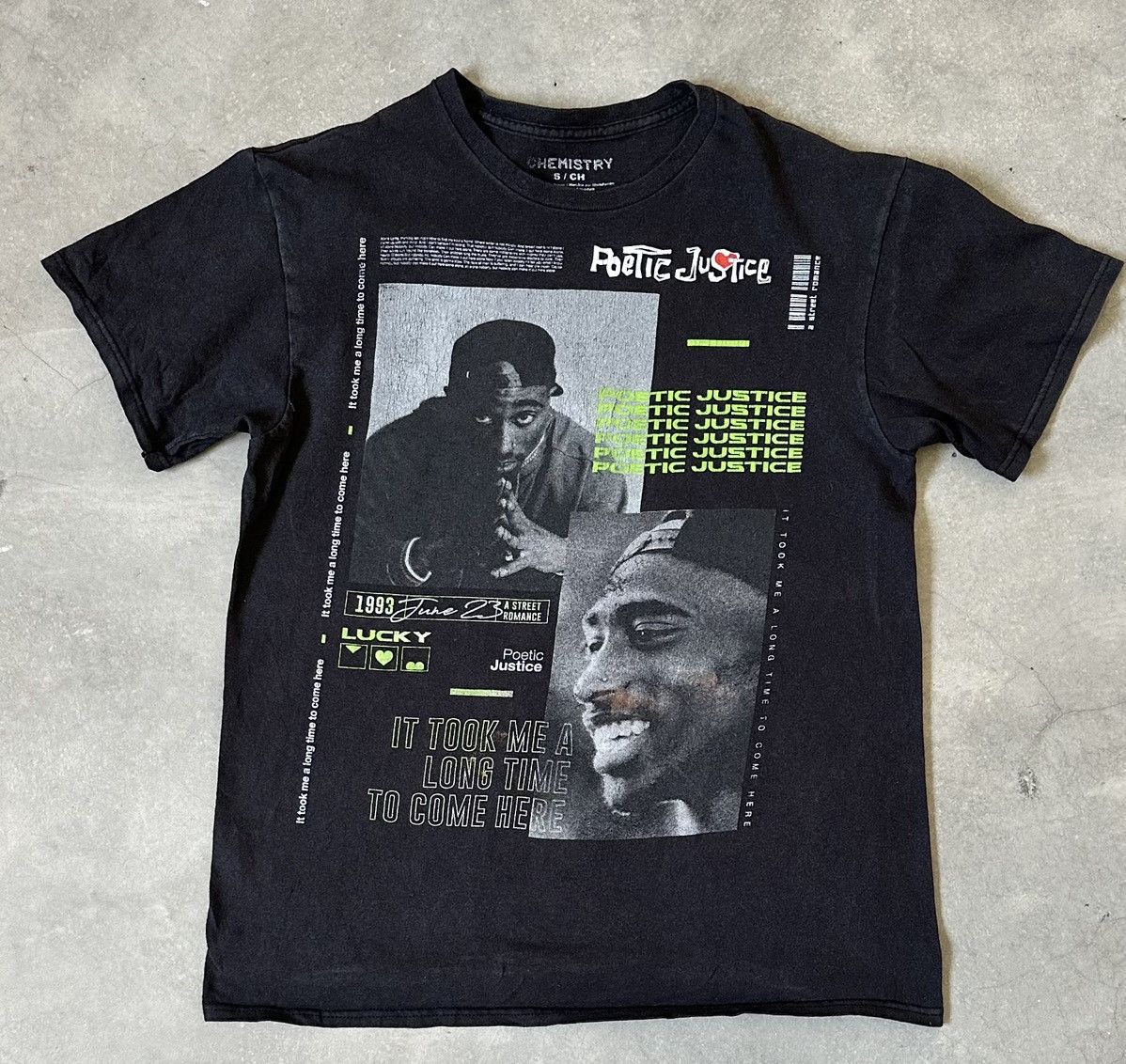 Chemistry TUPAC SHAKUR POETIC JISTICE TEE Size US M / EU 48-50 / 2 - 1 Thumbnail