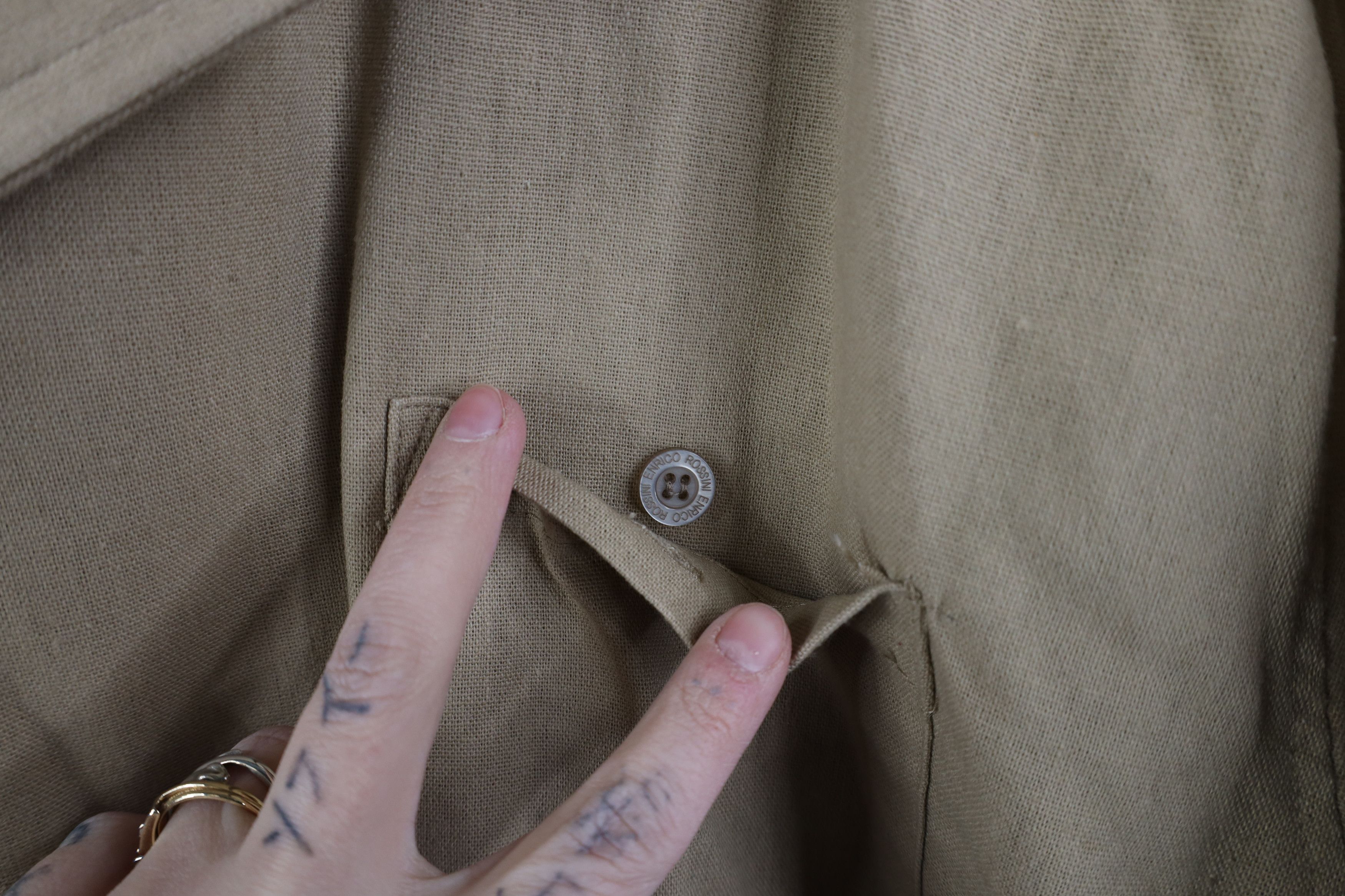 Vintage Vintage 90s Y2K Streetwear Camp Collar Baggy Button Shirt Size US XXL / EU 58 / 5 - 5 Thumbnail