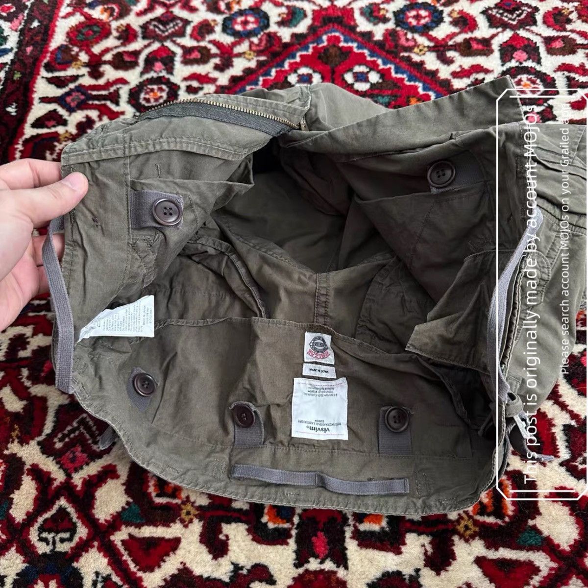 Visvim Sz 1 Visvim 18SS Eiger Senction Shorts mo.jos27 Size US 30 / EU 46 - 5 Thumbnail