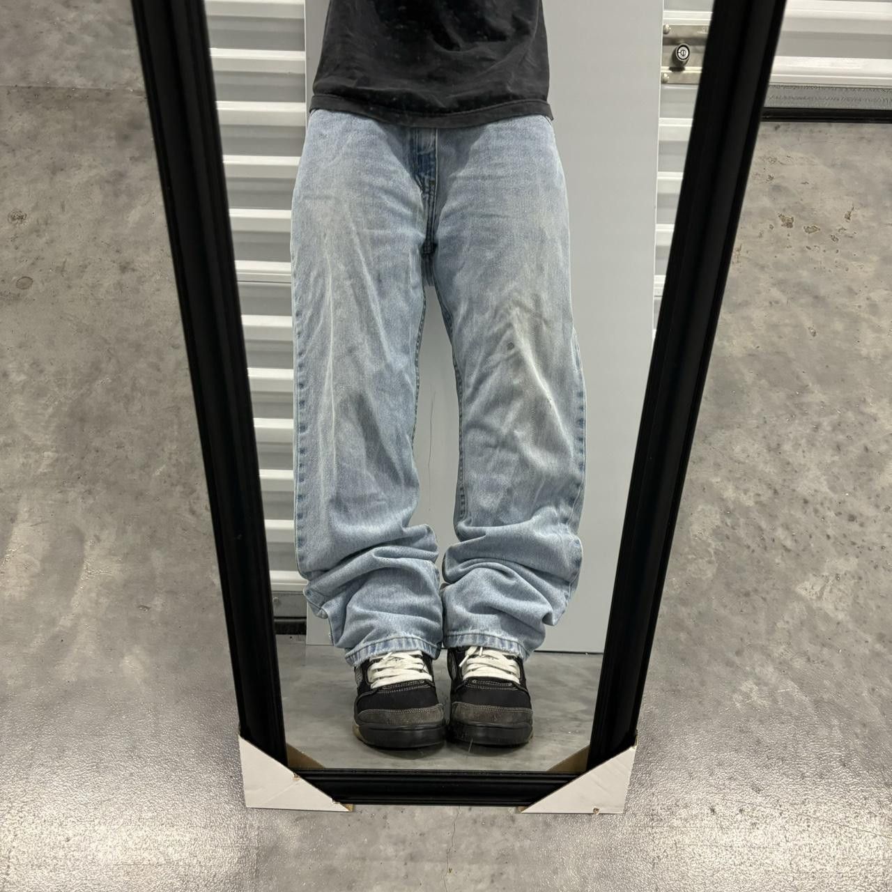 Japanese Brand × Vintage Crazy Vintage Y2K/2000s Light Wash Essential Denim Jeans! Size US 34 / EU 50 - 1 Thumbnail