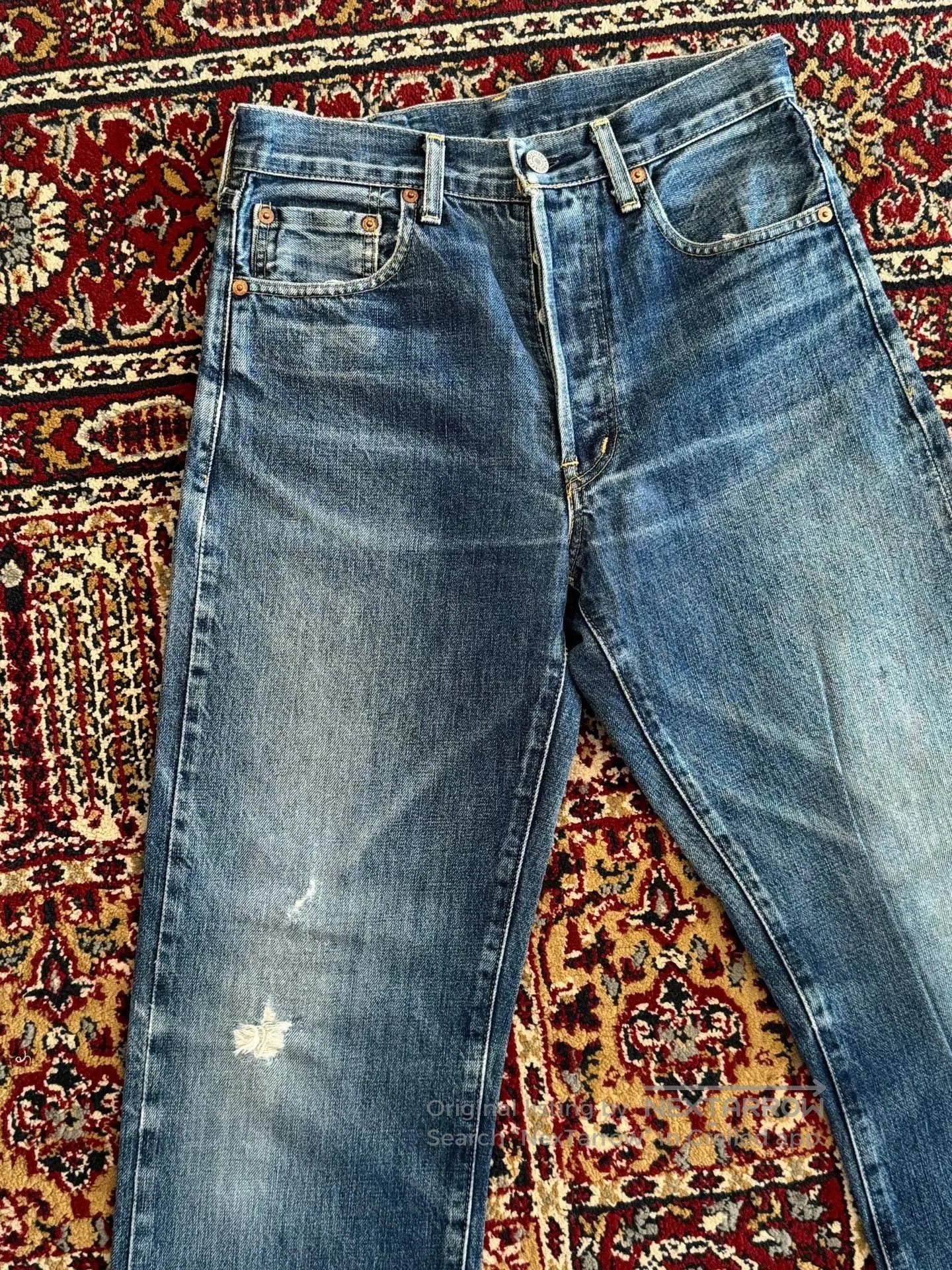 Other Vintage Levis 503 Distressed Jeans. Size US 28 / EU 44 - 2 Thumbnail
