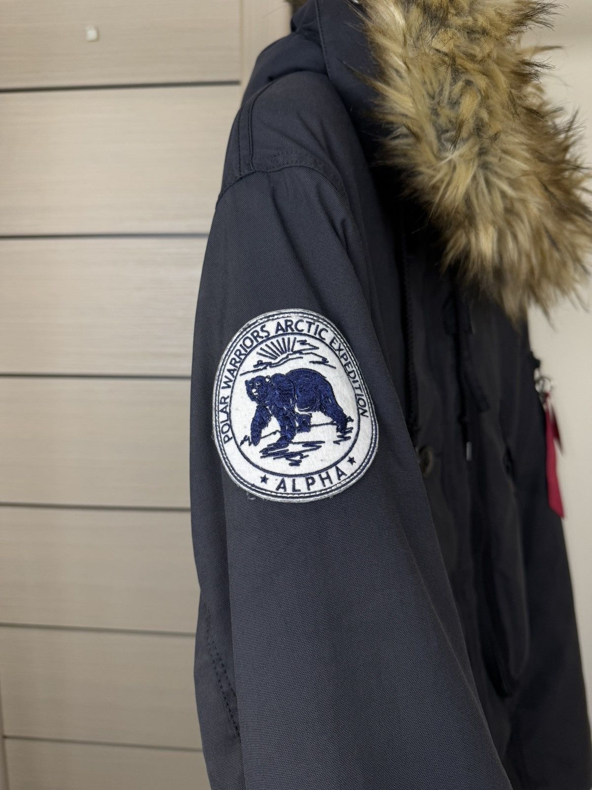 Alpha Industries Alpha Industries Bomber Jacket Polar Arctic Expeditions Y2K Size US XL / EU 56 / 4 - 5 Thumbnail