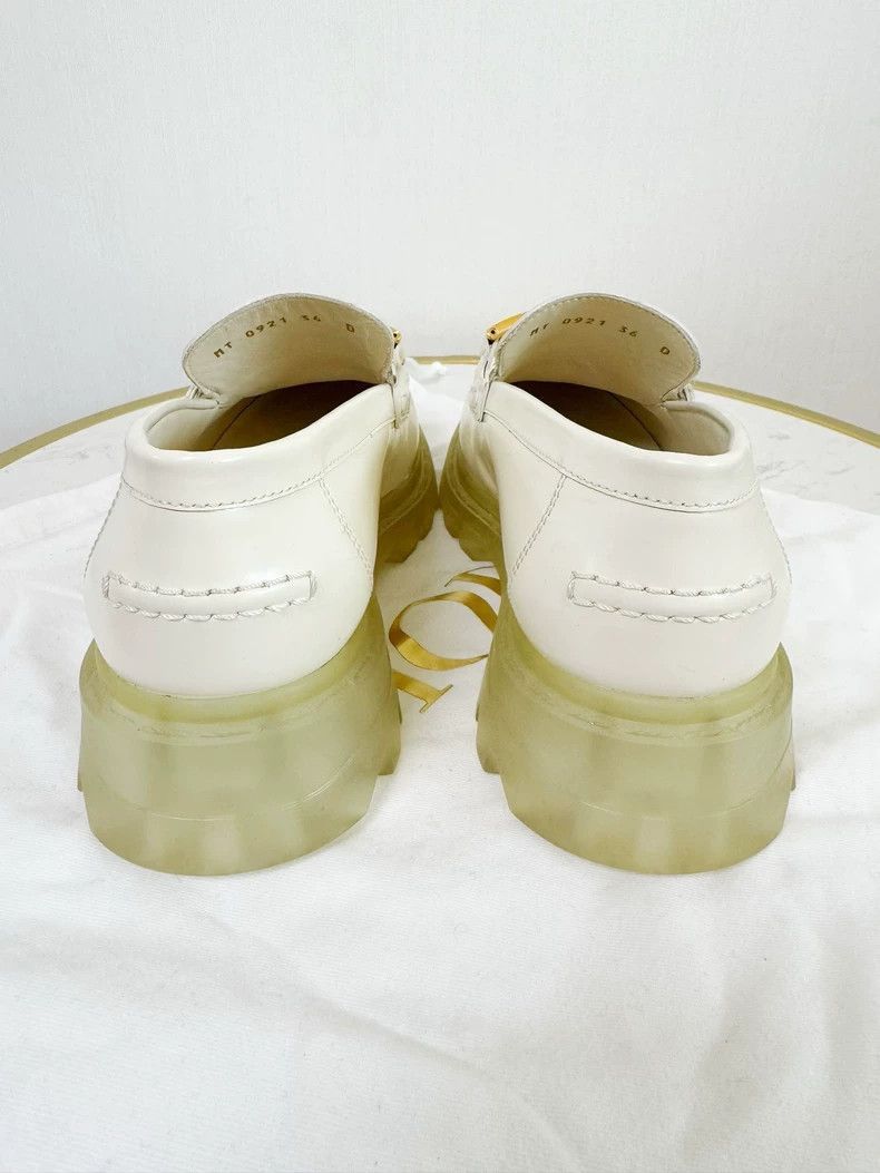 Dior Dior White Thick-2505 Size US 5 / IT 35 - 6 Thumbnail