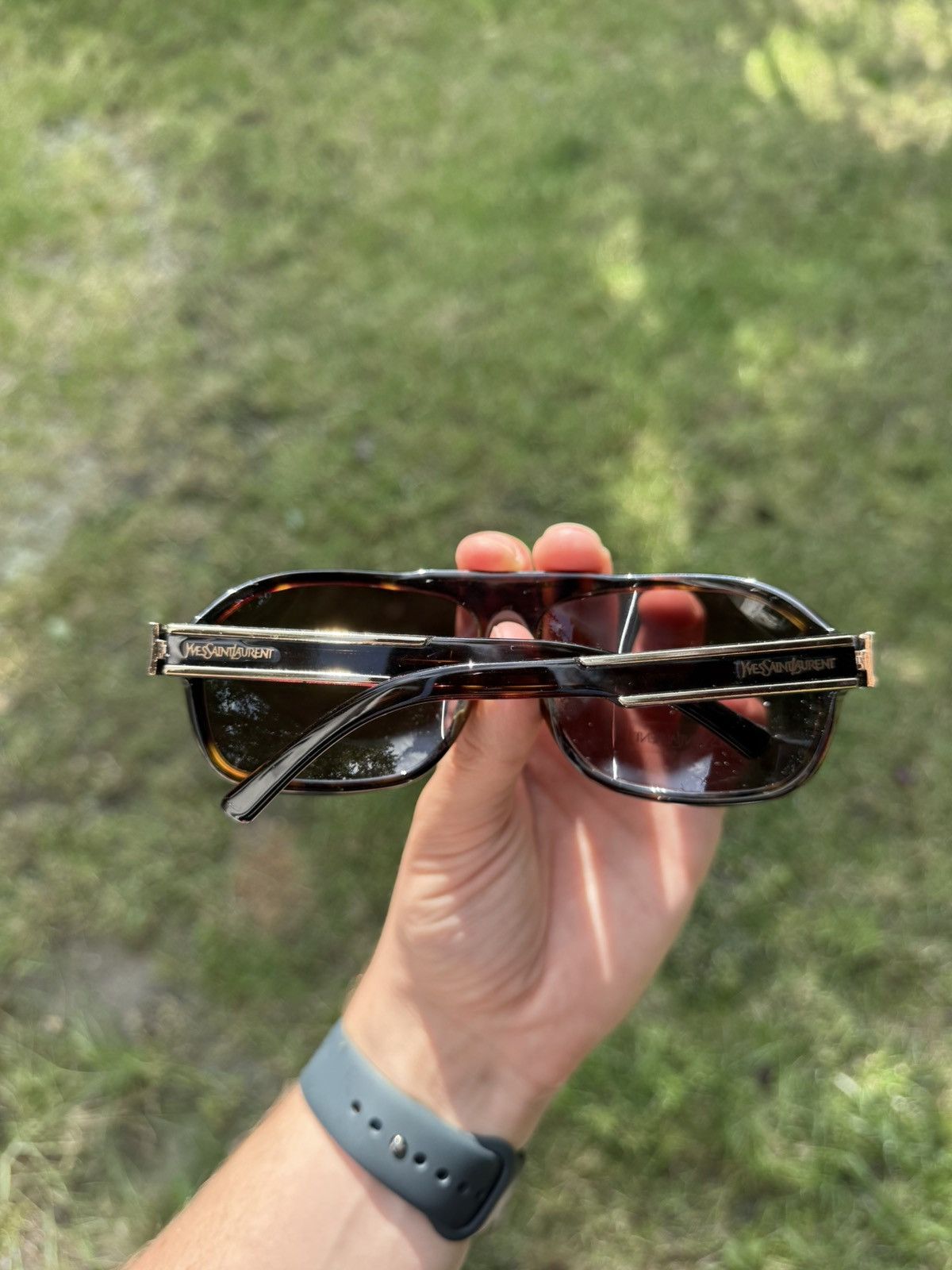 Yves Saint Laurent Yves Saint Laurent Sunglasses Size ONE SIZE - 4 Thumbnail