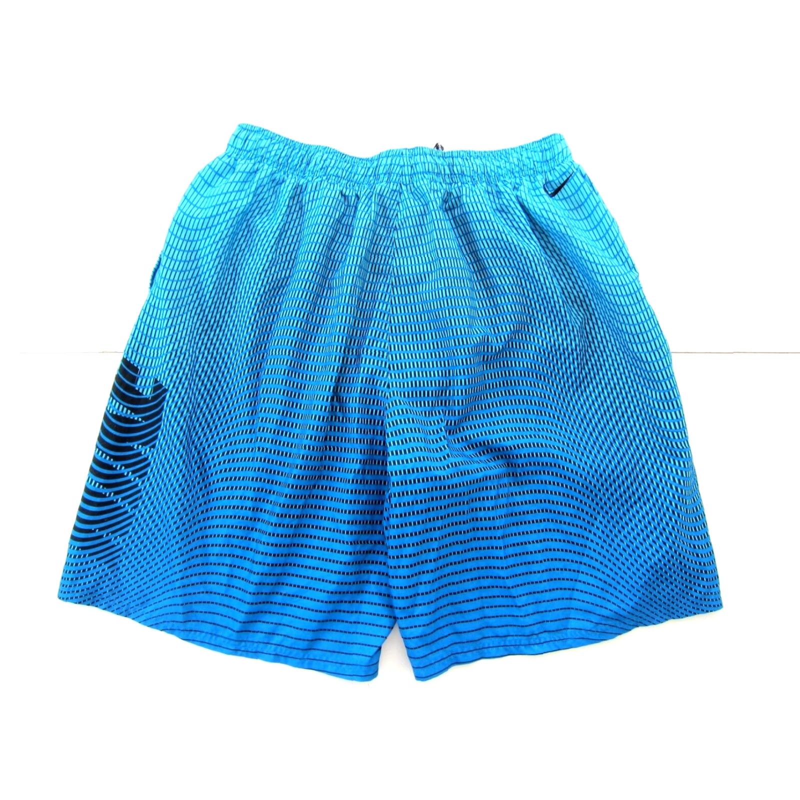 Nike Nike Blue Black Lined Pocket Basketball Gym Workout Shorts Men XXL Size Size US 34 / EU 50 - 2 Thumbnail