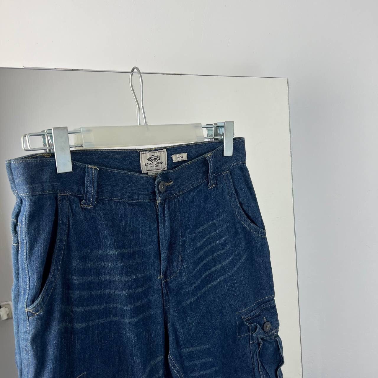 Ecko Unltd. Ecko Unltd Dinem Cargo Shorts Y2k Style Baggy Size US 34 / EU 50 - 3 Thumbnail