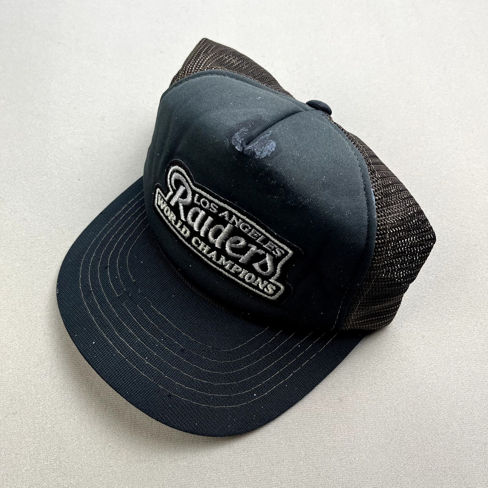 80s RAIDERS mesh cap y2k archive