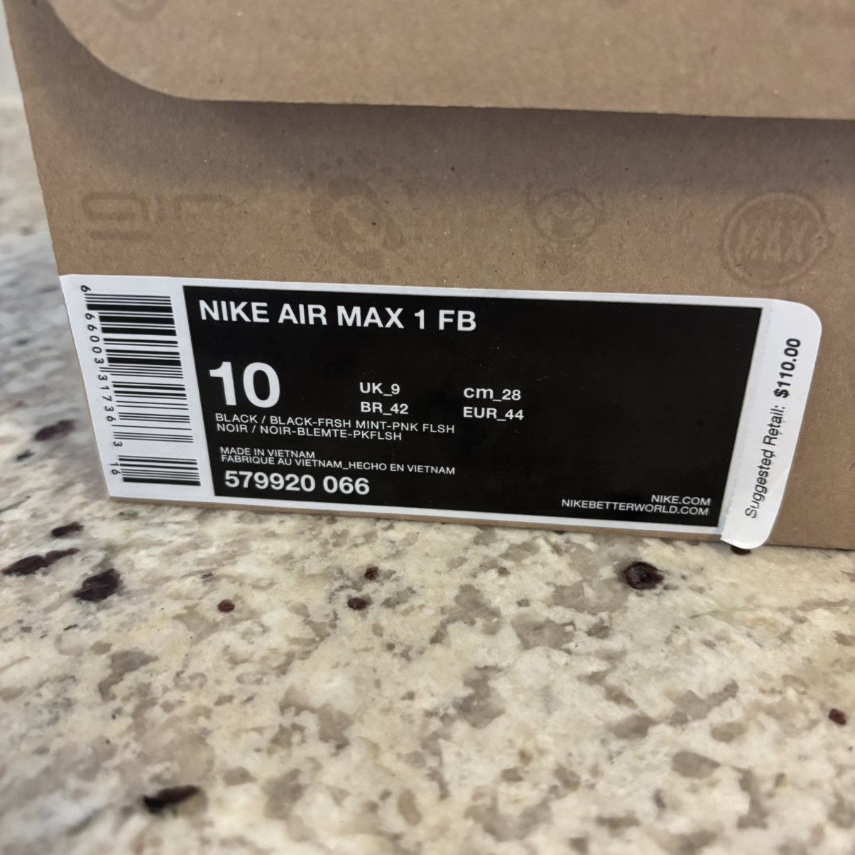 Kanye West × Nike Size 10 - Nike Air Max 1 FB Yeezy CLEAN W/Box Ship ASAP Size US 10 / EU 43 - 20 Thumbnail