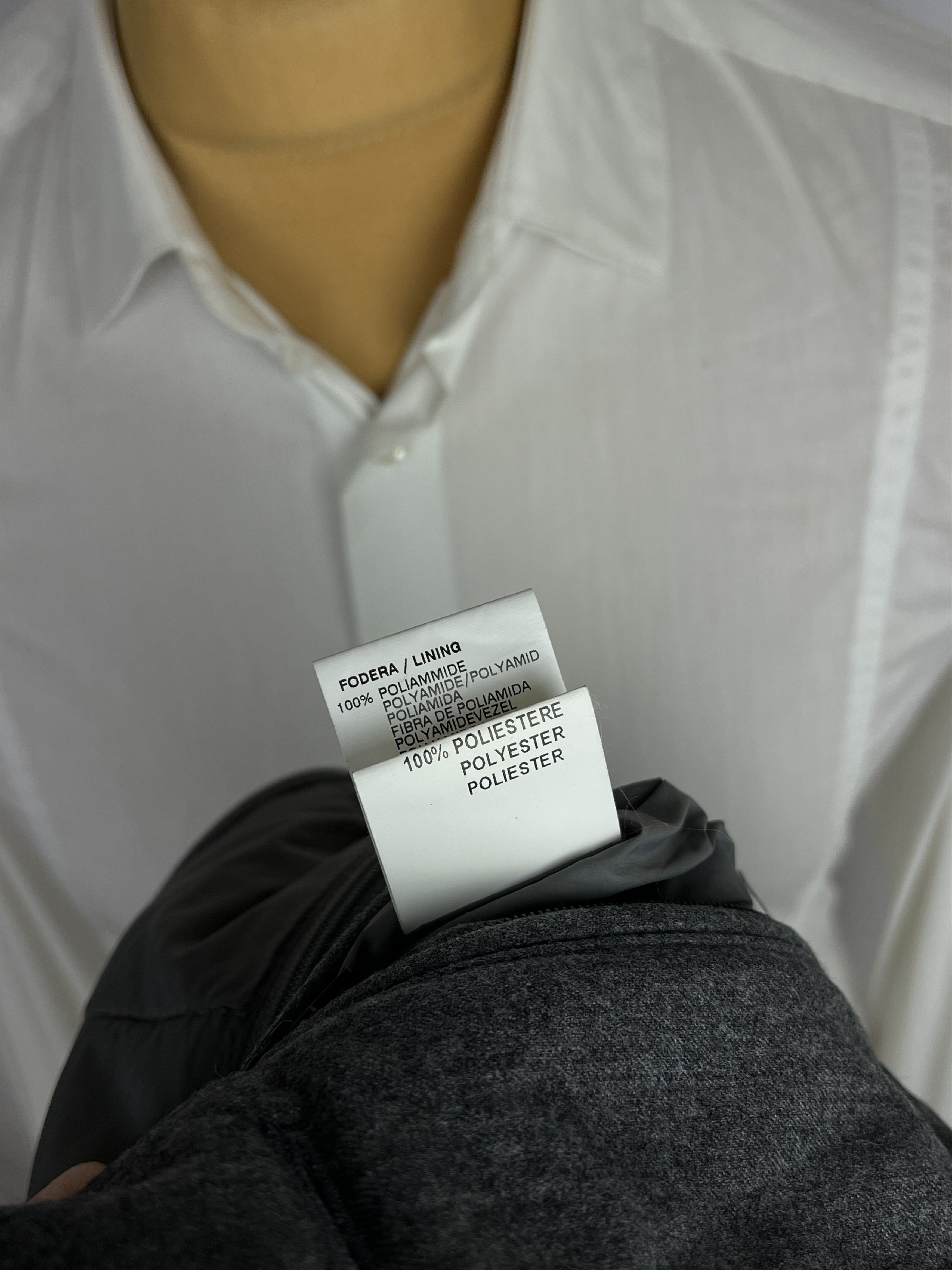 Boggi Vitale Barberis Wool Single-Breasted Insulated Coat Size US M / EU 48-50 / 2 - 13 Thumbnail