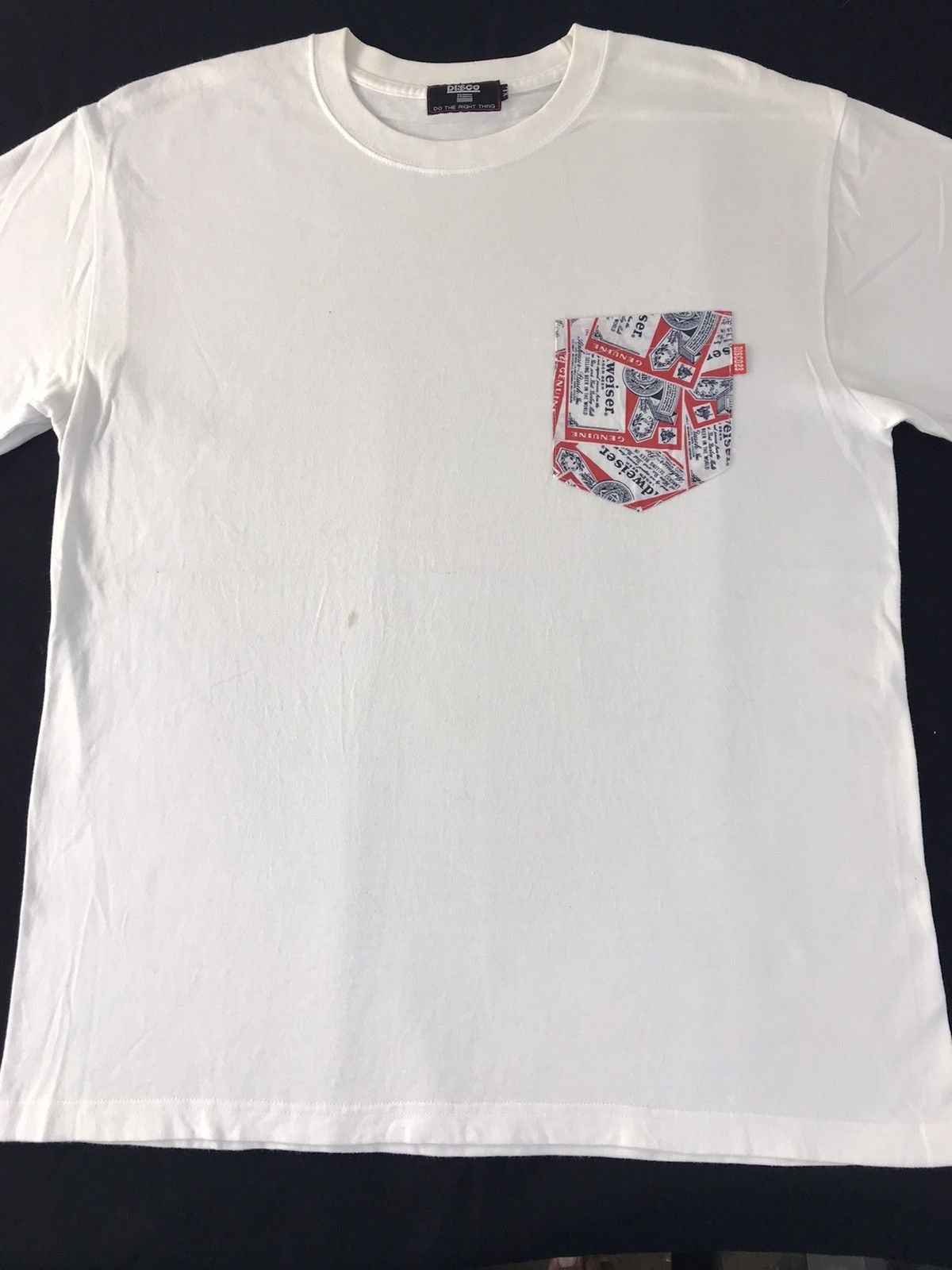 Budweiser Disco 23 Do Right Thing Budweiser Single Pocket Tee Size US XL / EU 56 / 4 - 2 Thumbnail
