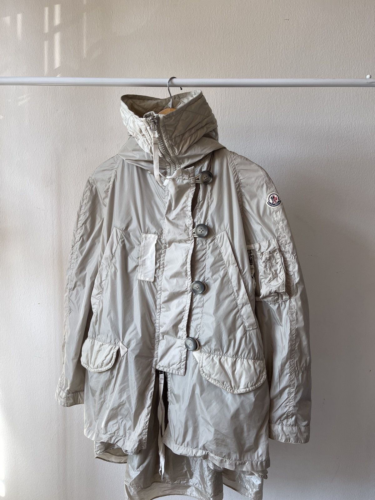 Moncler Moncler Sacai Sora Jacket Size L / US 10 / IT 46 - 1 Thumbnail