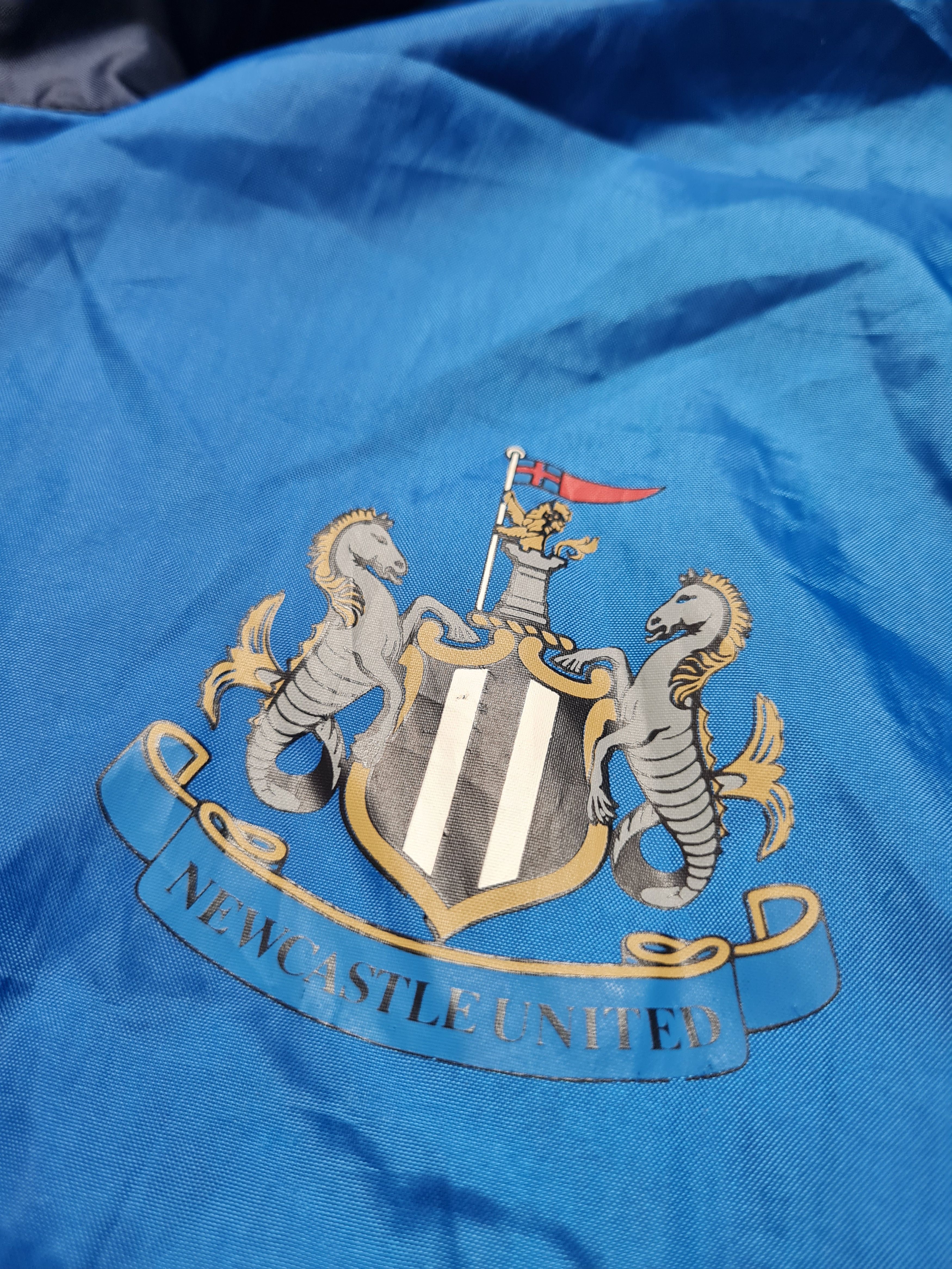 Other Rare 90s Newcastle United Training Rain Coat Jacket Size US M / EU 48-50 / 2 - 6 Thumbnail